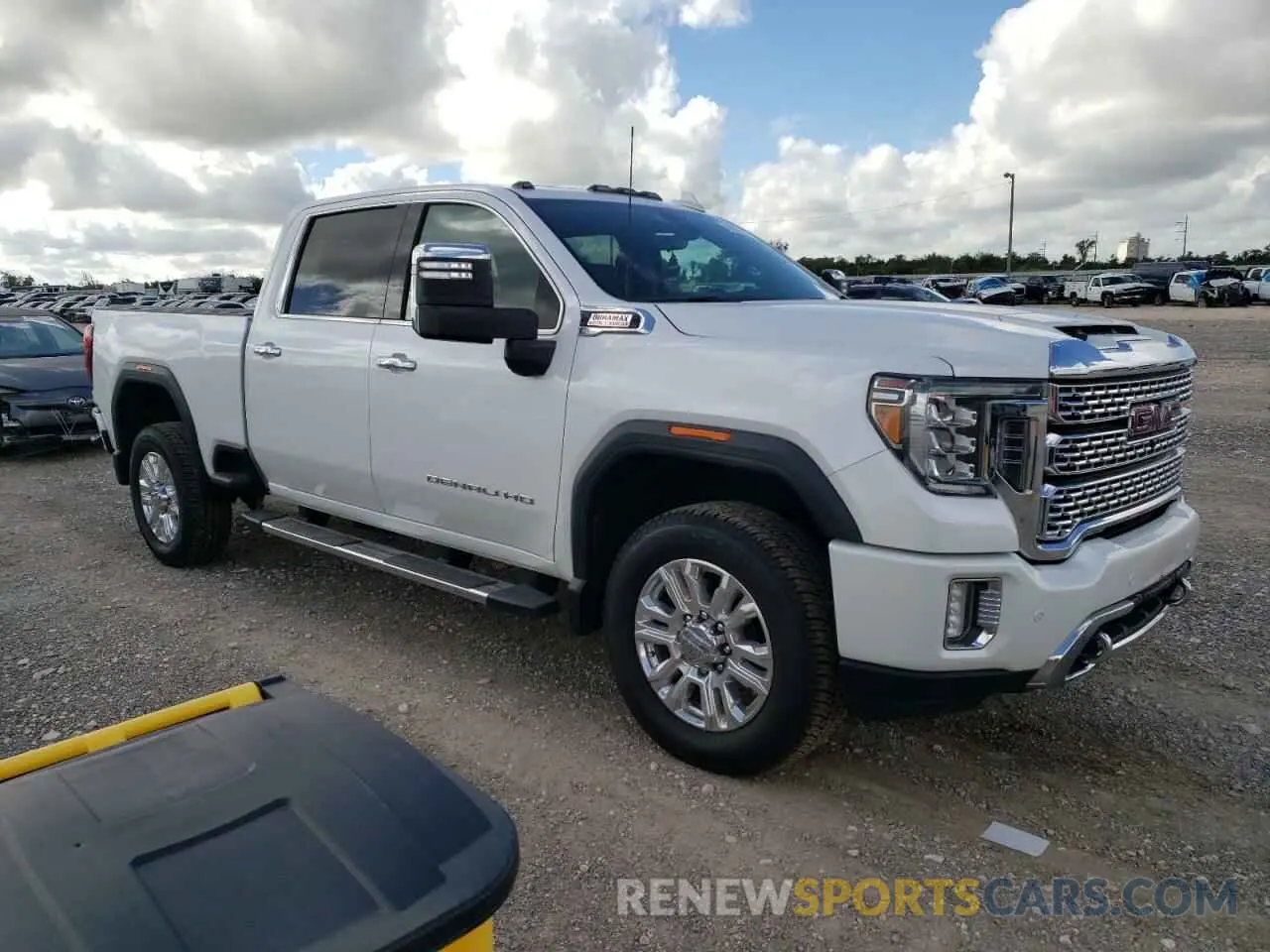 4 fotografías del automóvil dañado 1GT49REY4LF261936 GMC SIERRA 2020