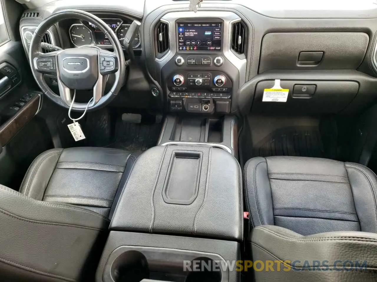 8 fotografías del automóvil dañado 1GT49REY4LF261936 GMC SIERRA 2020