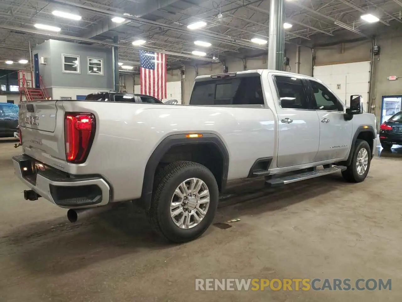3 fotografías del automóvil dañado 1GT49REY6LF309662 GMC SIERRA 2020