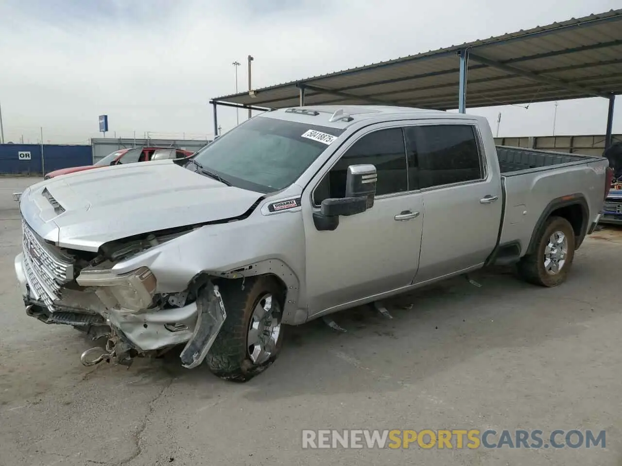 1 fotografías del automóvil dañado 1GT49REY9LF107074 GMC SIERRA 2020
