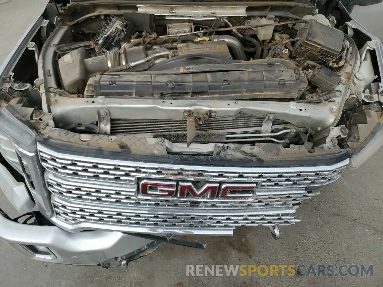 11 fotografías del automóvil dañado 1GT49REY9LF107074 GMC SIERRA 2020