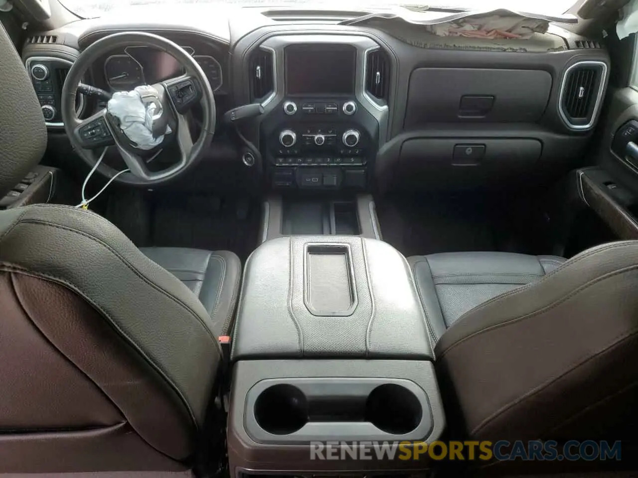 8 fotografías del automóvil dañado 1GT49REY9LF107074 GMC SIERRA 2020
