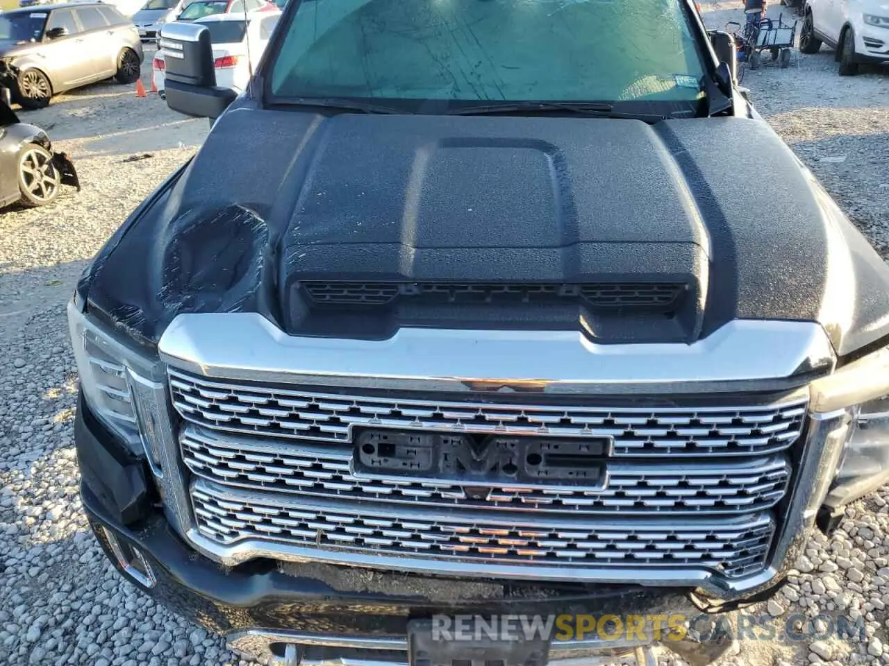 11 fotografías del automóvil dañado 1GT49REY9LF133397 GMC SIERRA 2020