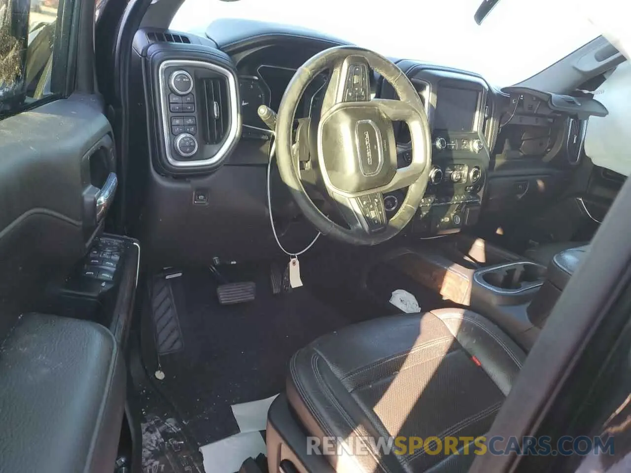 8 fotografías del automóvil dañado 1GT49REY9LF133397 GMC SIERRA 2020
