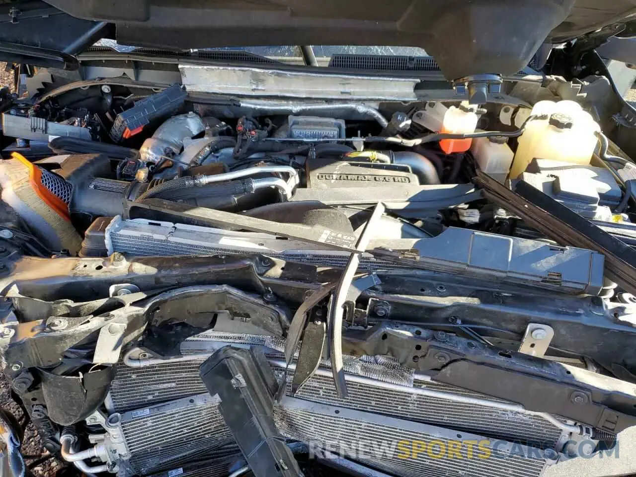 11 fotografías del automóvil dañado 1GT49WEY3LF308287 GMC SIERRA 2020