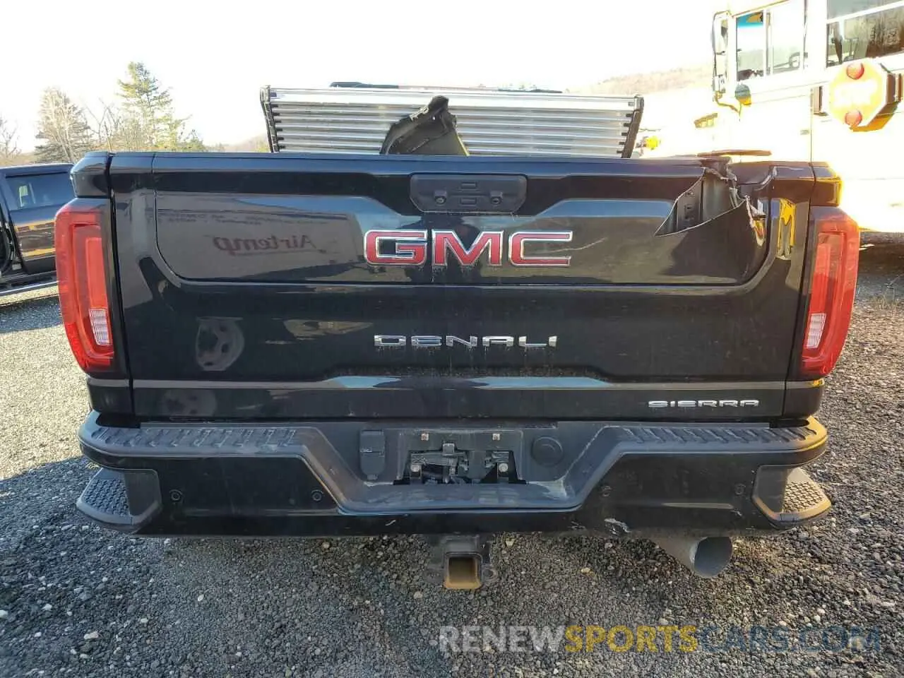 6 fotografías del automóvil dañado 1GT49WEY3LF308287 GMC SIERRA 2020