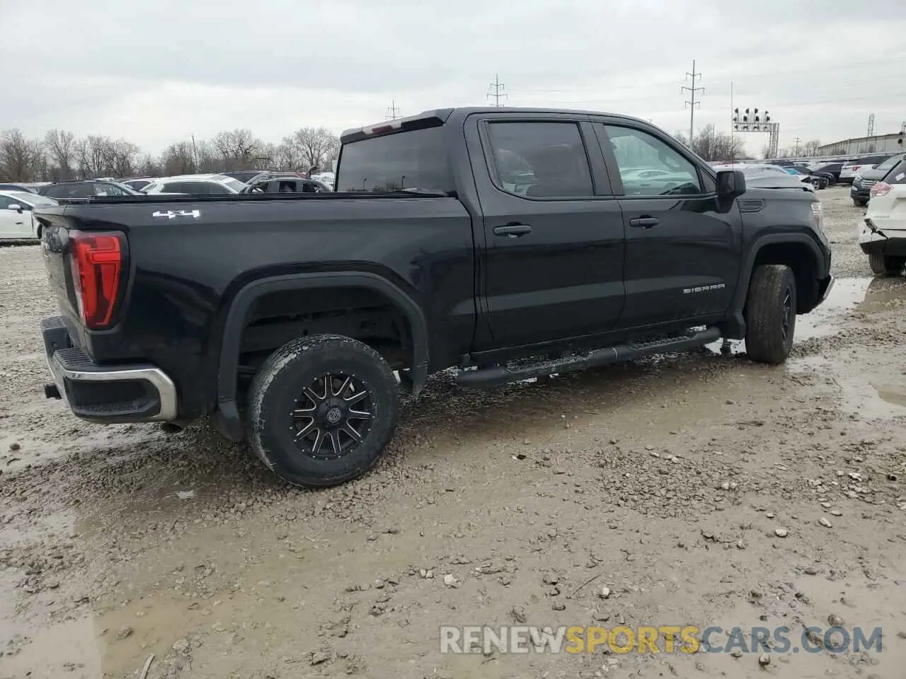 3 fotografías del automóvil dañado 1GTP9AEK4LZ130724 GMC SIERRA 2020
