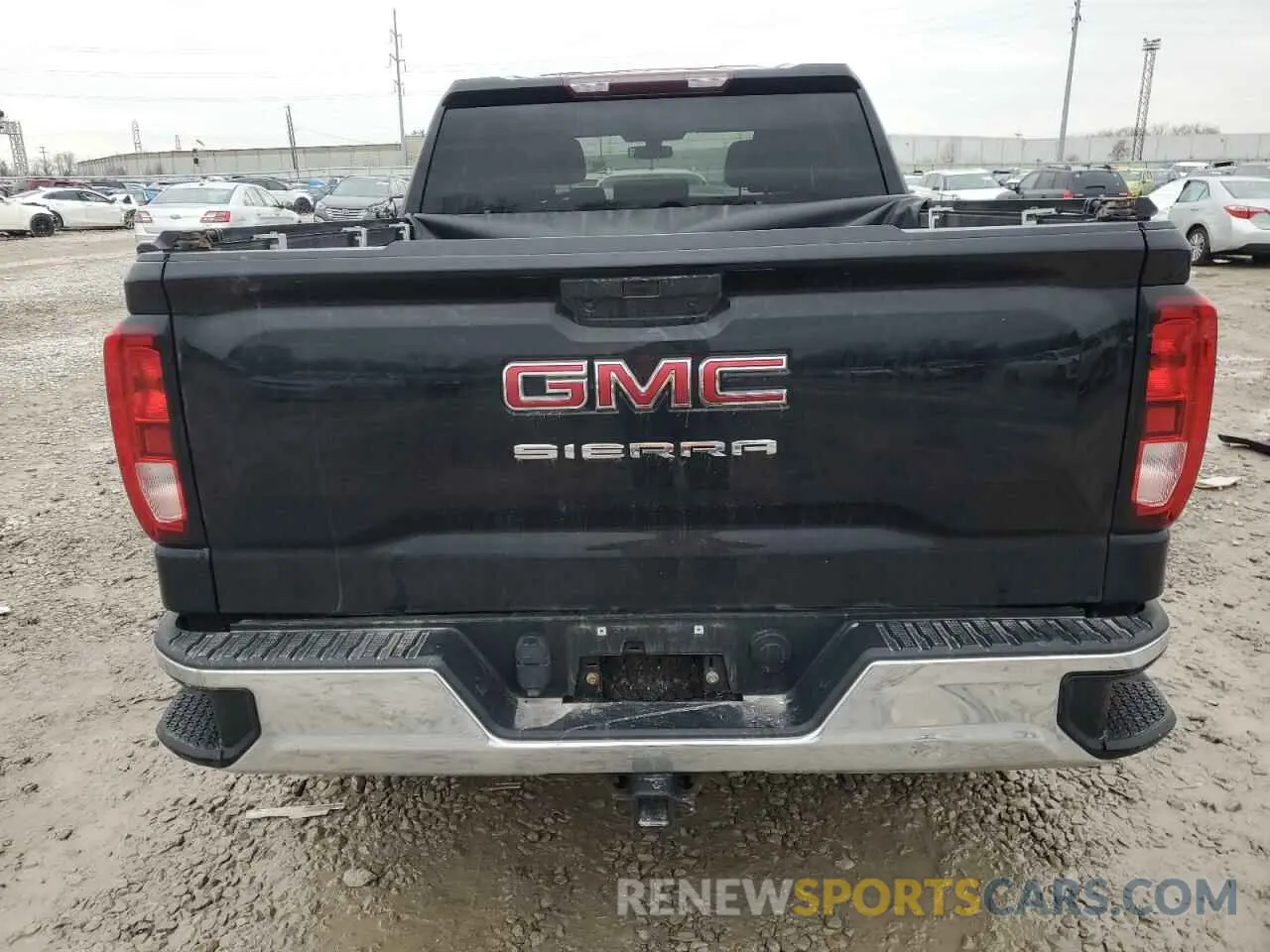6 fotografías del automóvil dañado 1GTP9AEK4LZ130724 GMC SIERRA 2020