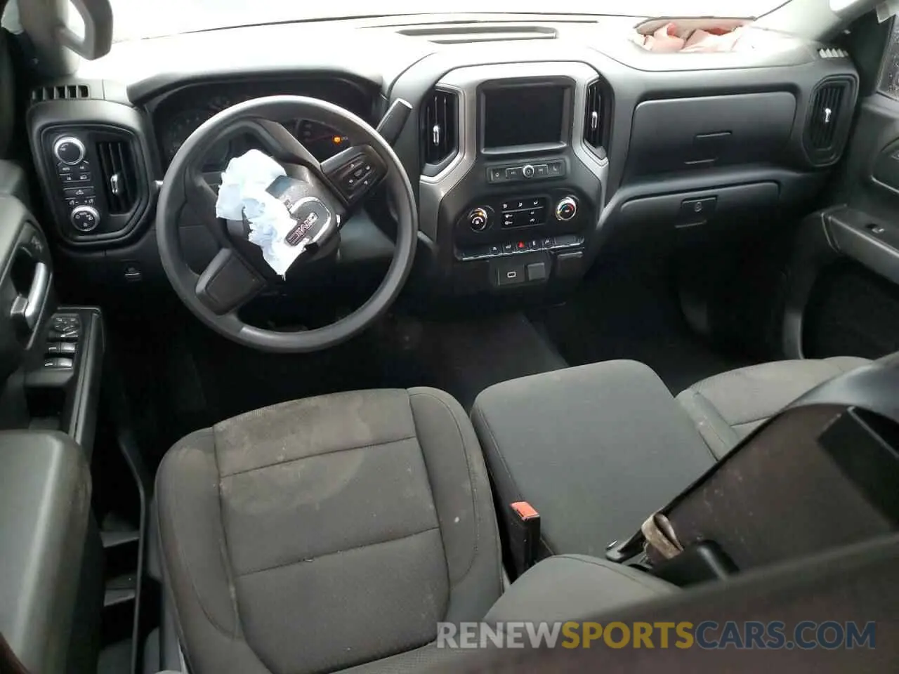 8 fotografías del automóvil dañado 1GTP9AEK6LZ297490 GMC SIERRA 2020