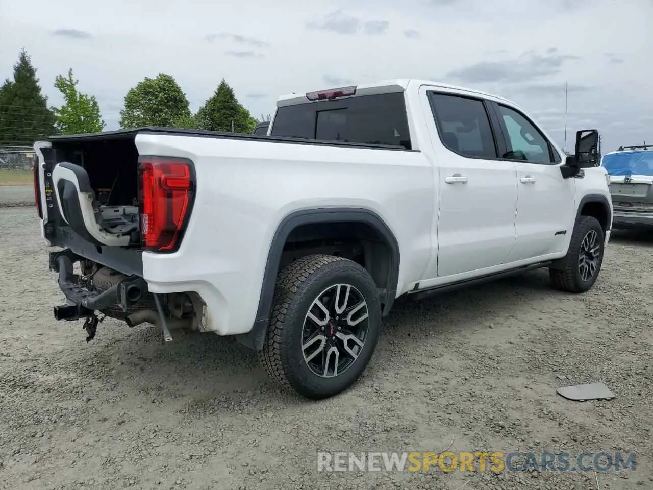 3 fotografías del automóvil dañado 1GTP9EEL5LZ210176 GMC SIERRA 2020