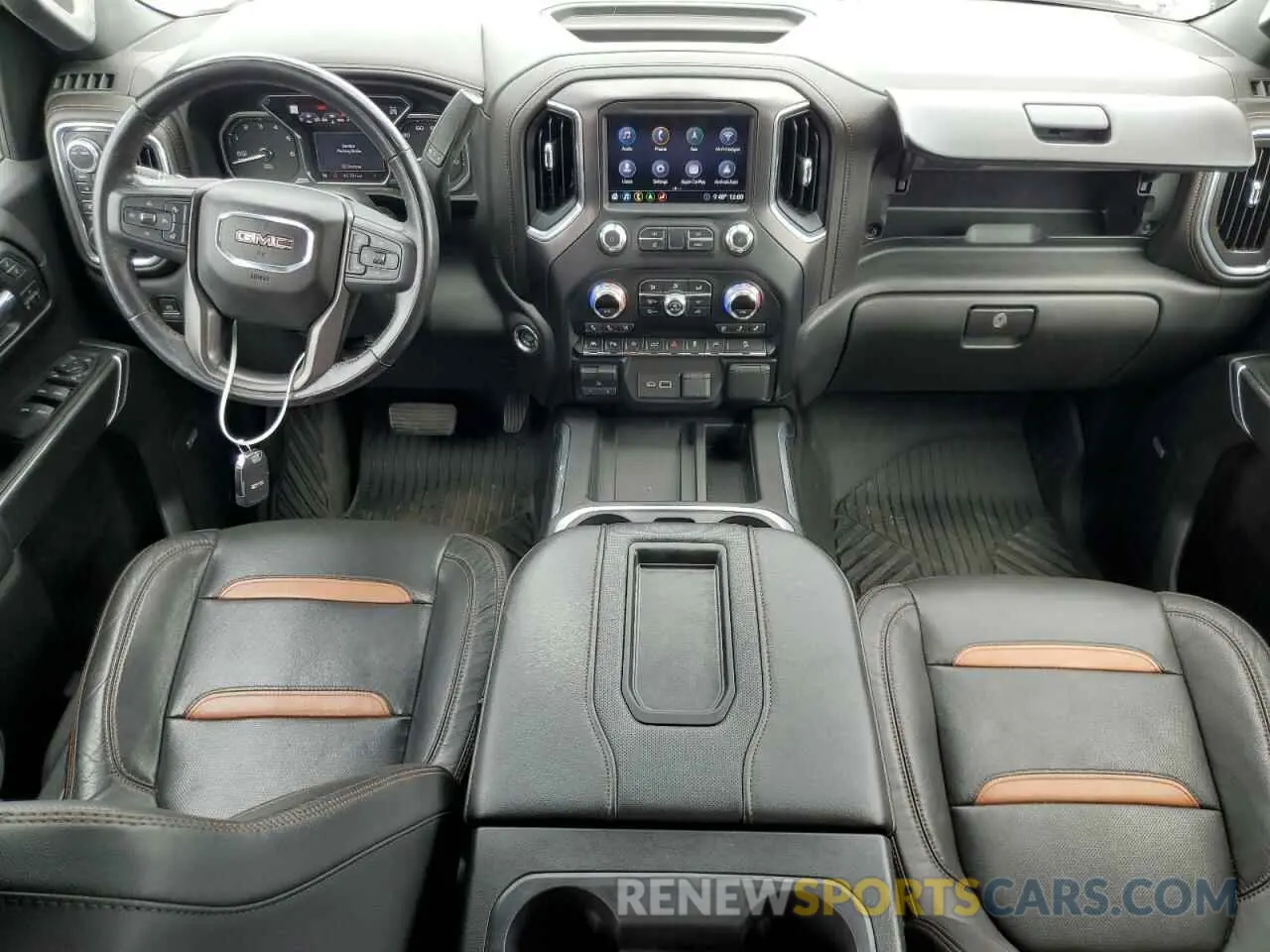 8 fotografías del automóvil dañado 1GTP9EEL5LZ210176 GMC SIERRA 2020