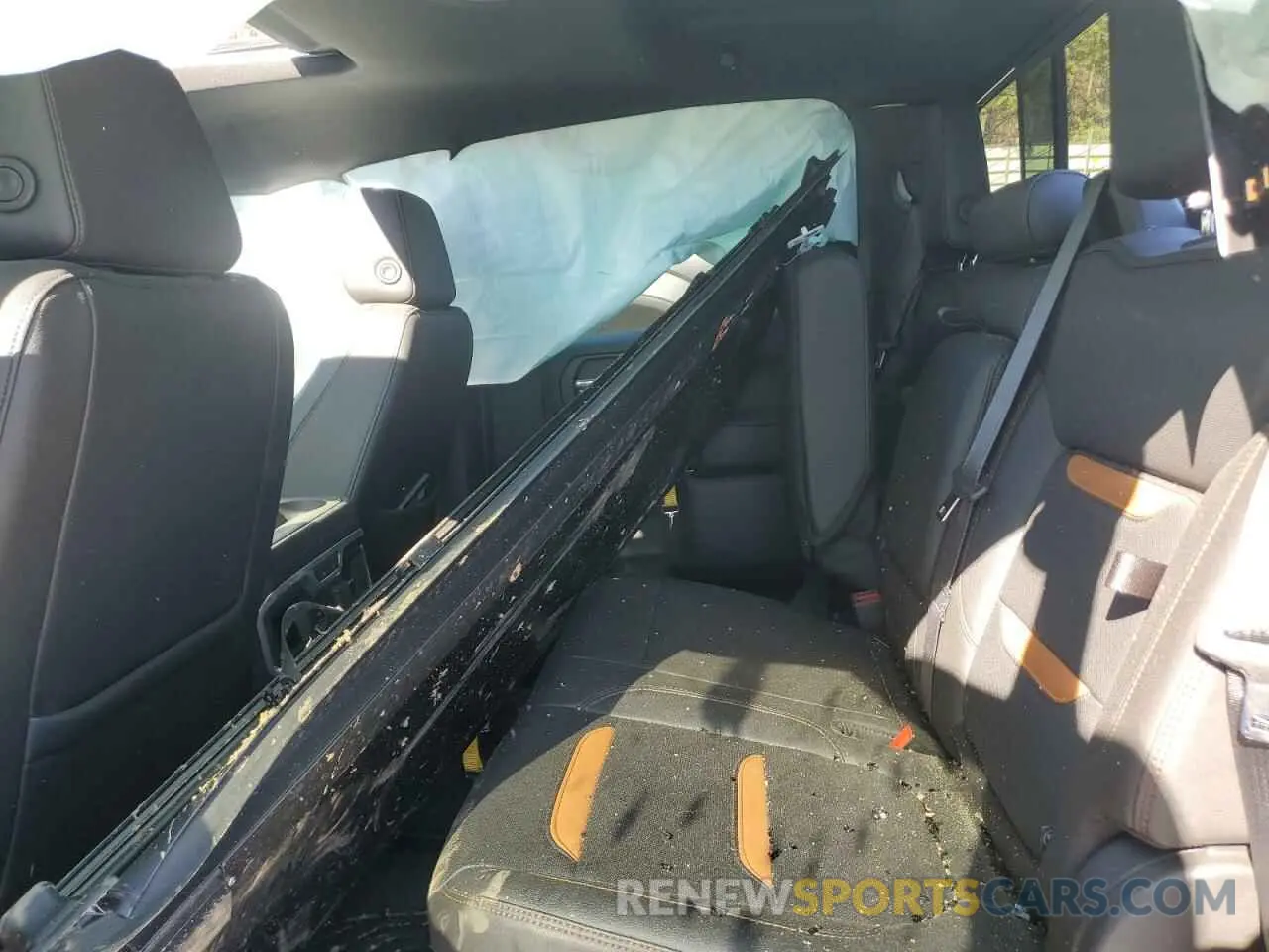 10 fotografías del automóvil dañado 1GTP9EEL9LZ359724 GMC SIERRA 2020