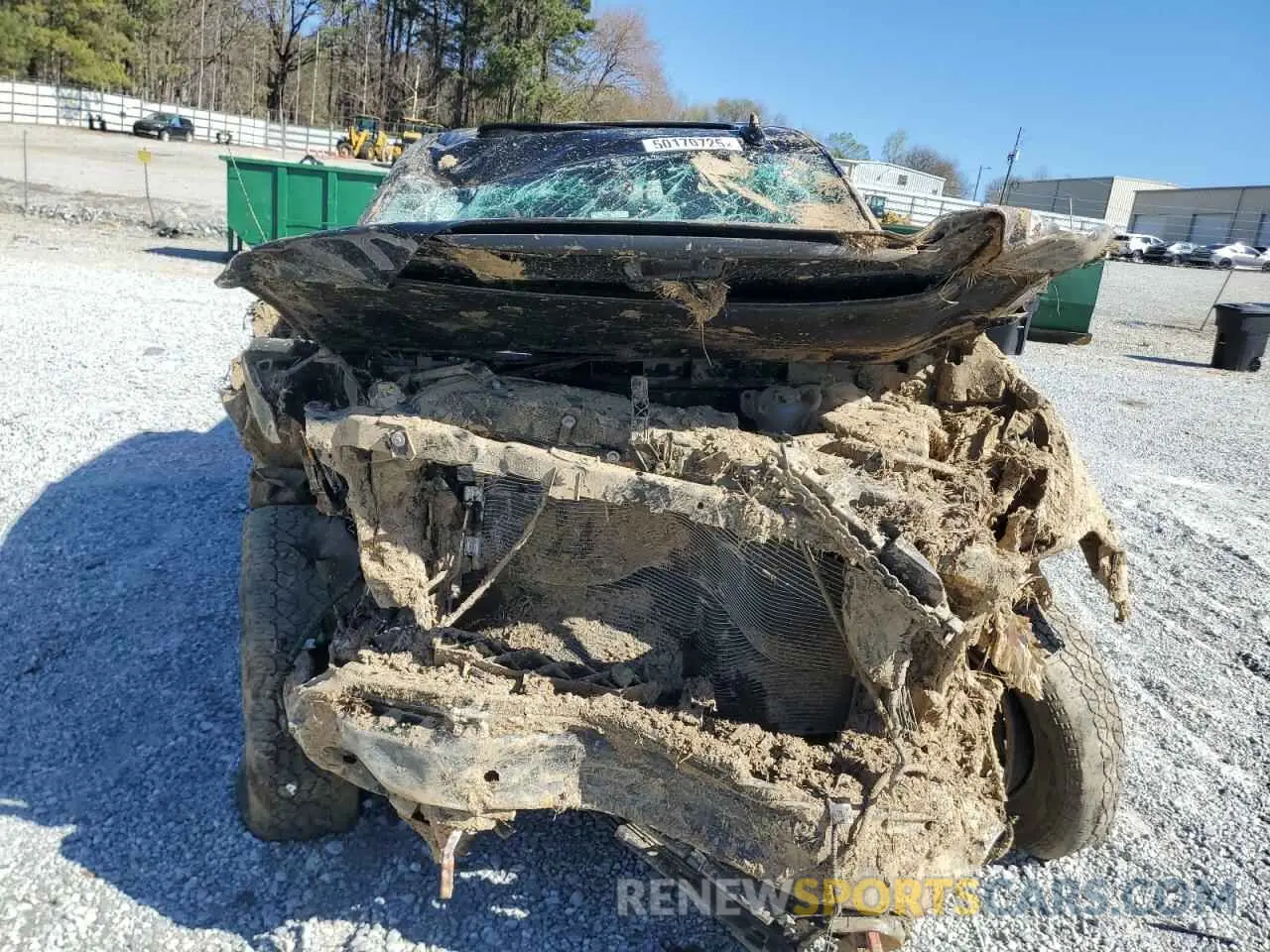 5 fotografías del automóvil dañado 1GTP9EEL9LZ359724 GMC SIERRA 2020