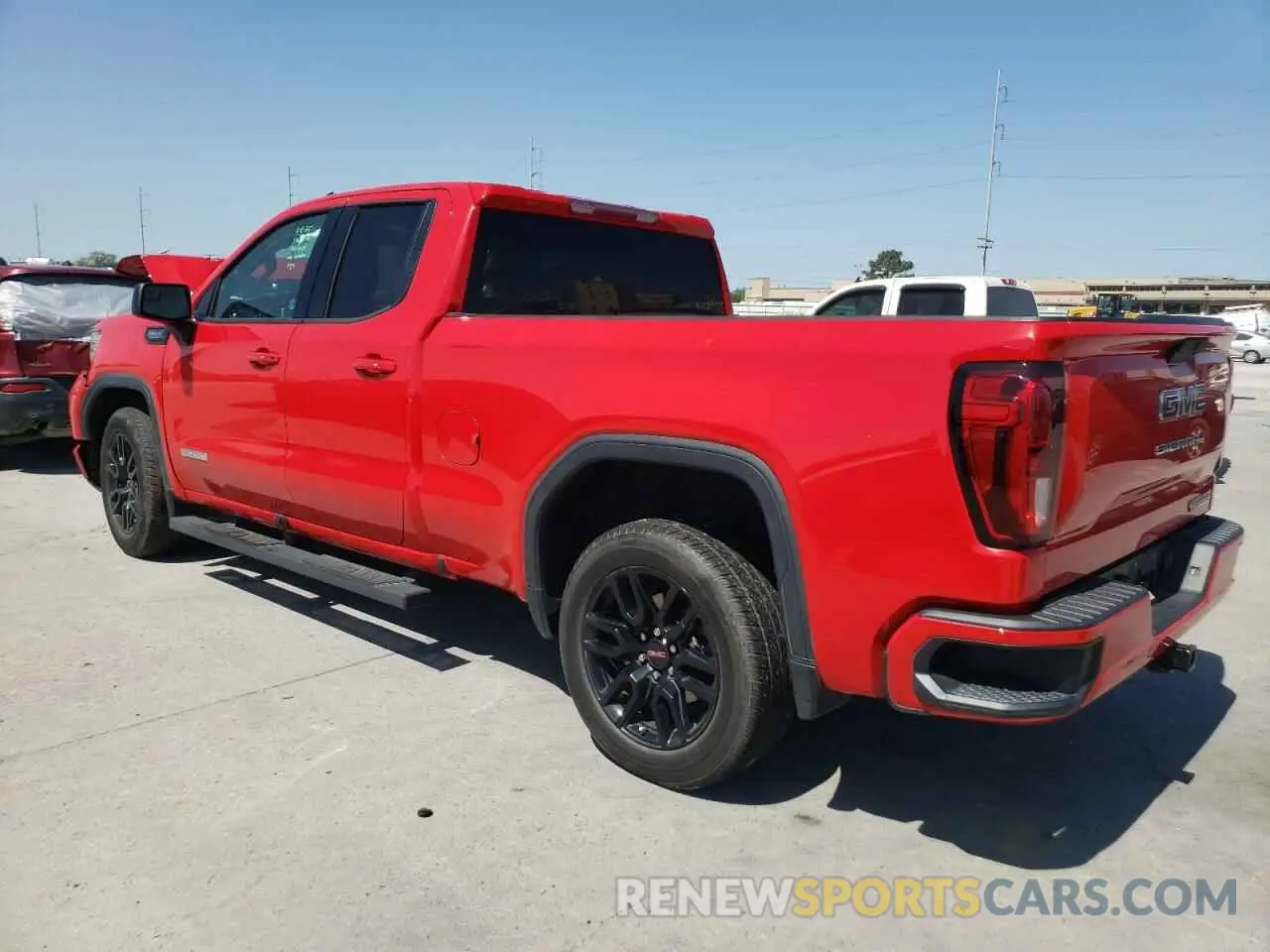 2 fotografías del automóvil dañado 1GTR8CED3LZ238048 GMC SIERRA 2020