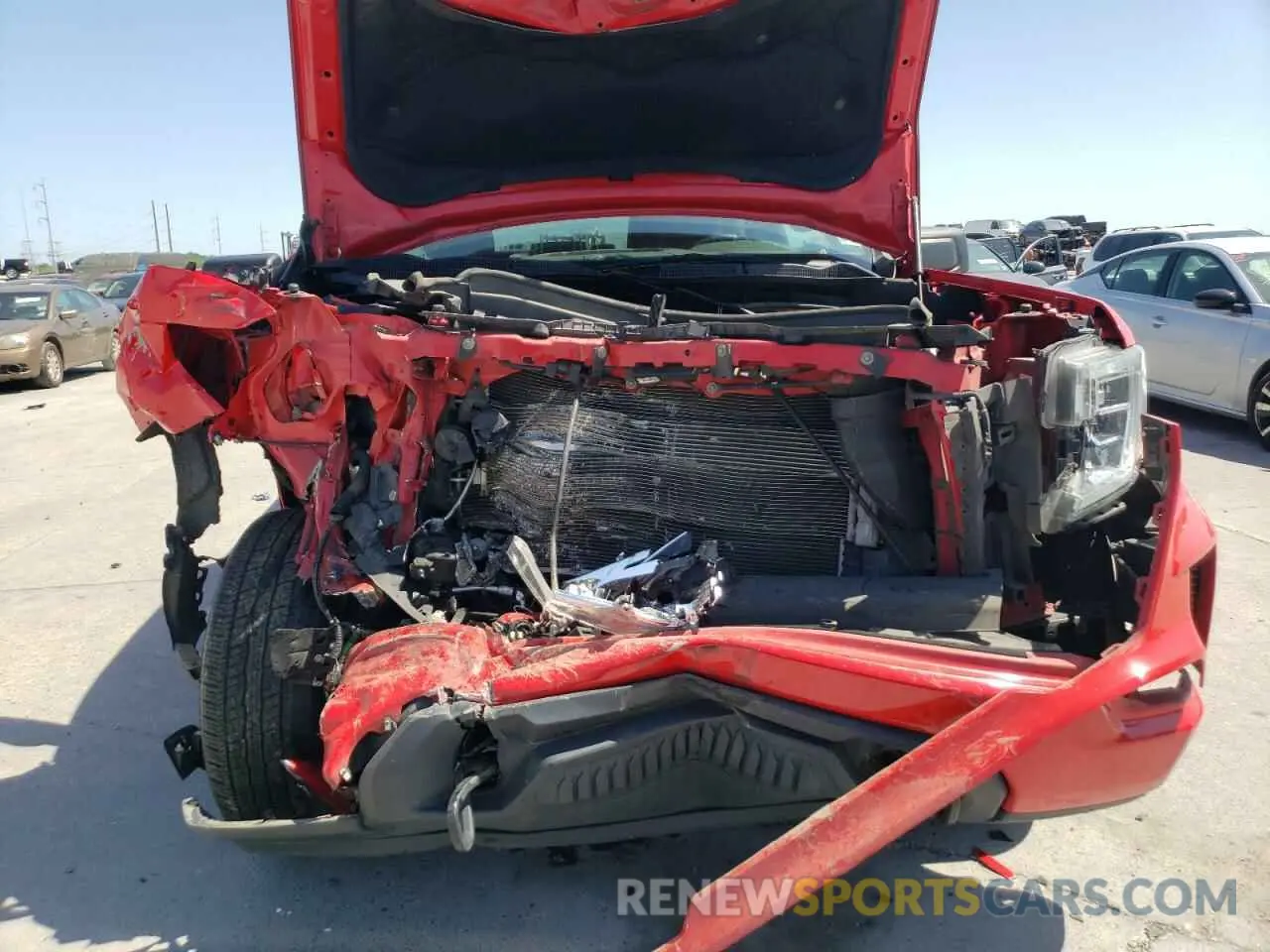 5 fotografías del automóvil dañado 1GTR8CED3LZ238048 GMC SIERRA 2020