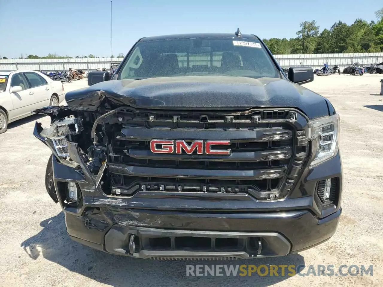 5 fotografías del automóvil dañado 1GTR8CEK8LZ147694 GMC SIERRA 2020