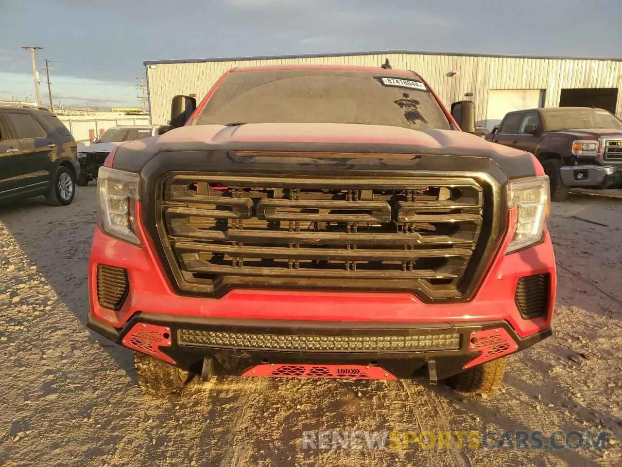 5 fotografías del automóvil dañado 1GTR9BED7LZ358085 GMC SIERRA 2020
