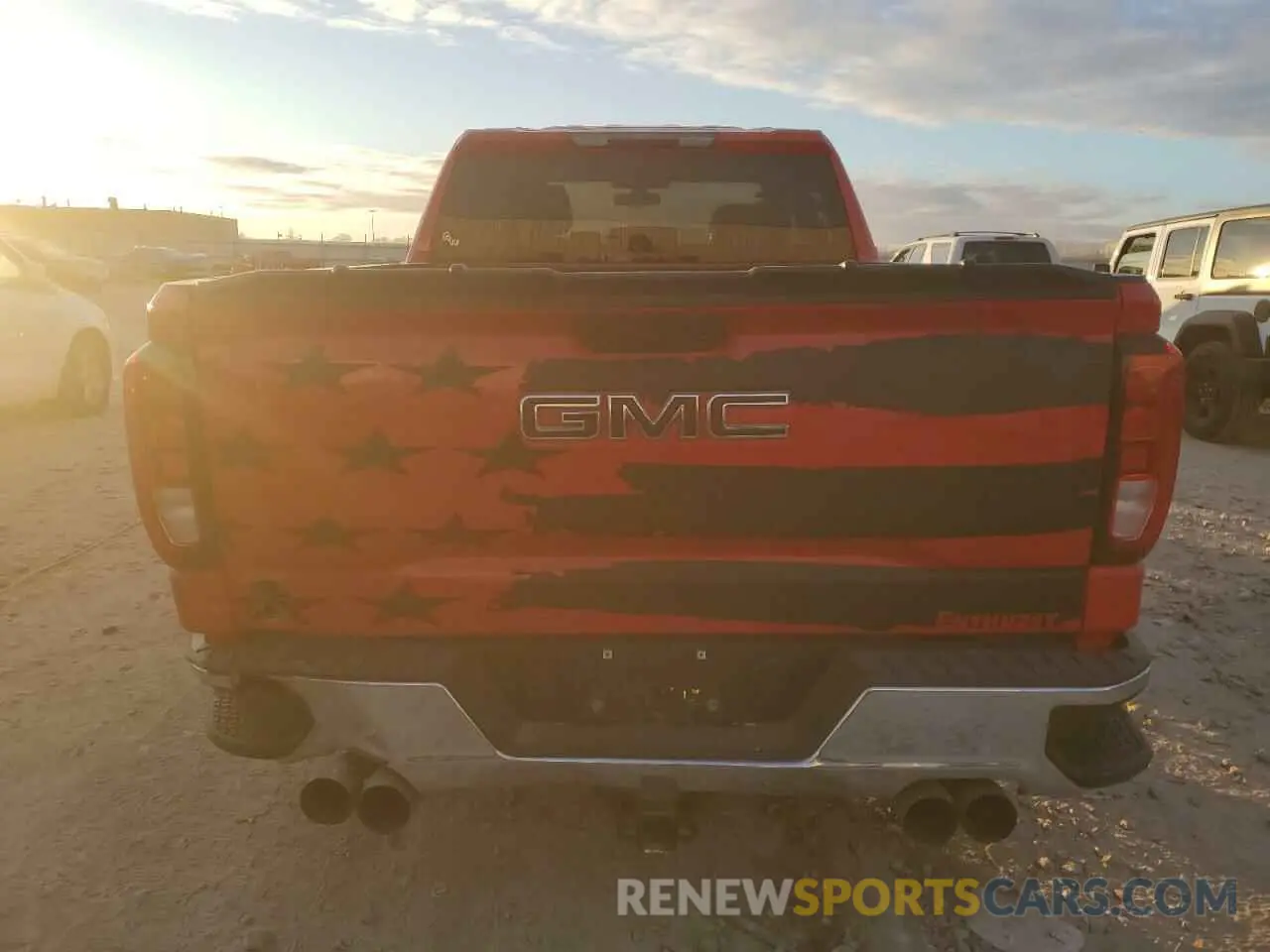 6 fotografías del automóvil dañado 1GTR9BED7LZ358085 GMC SIERRA 2020