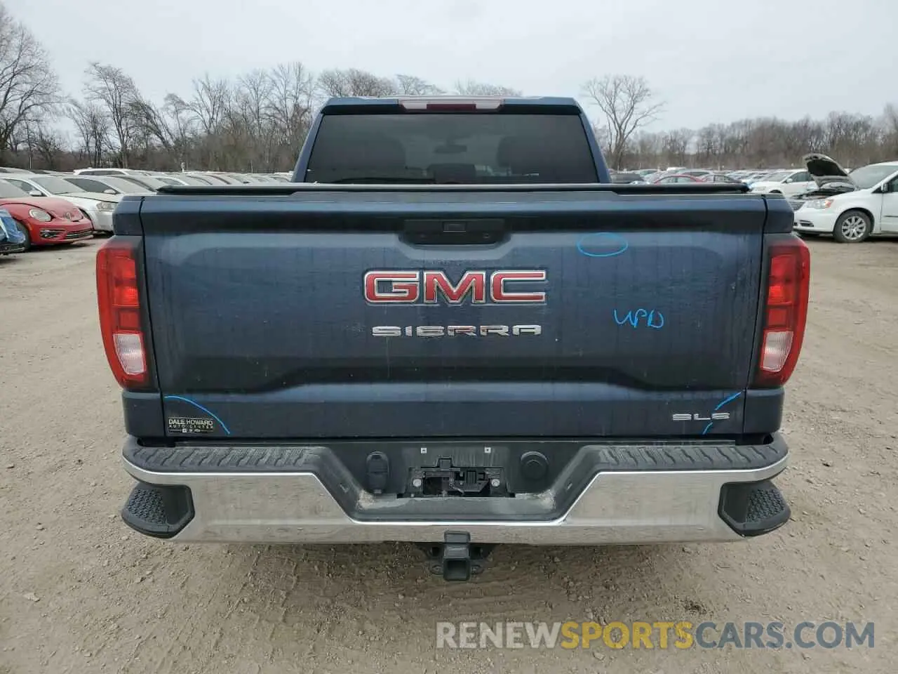 6 fotografías del automóvil dañado 1GTR9BEKXLZ225917 GMC SIERRA 2020