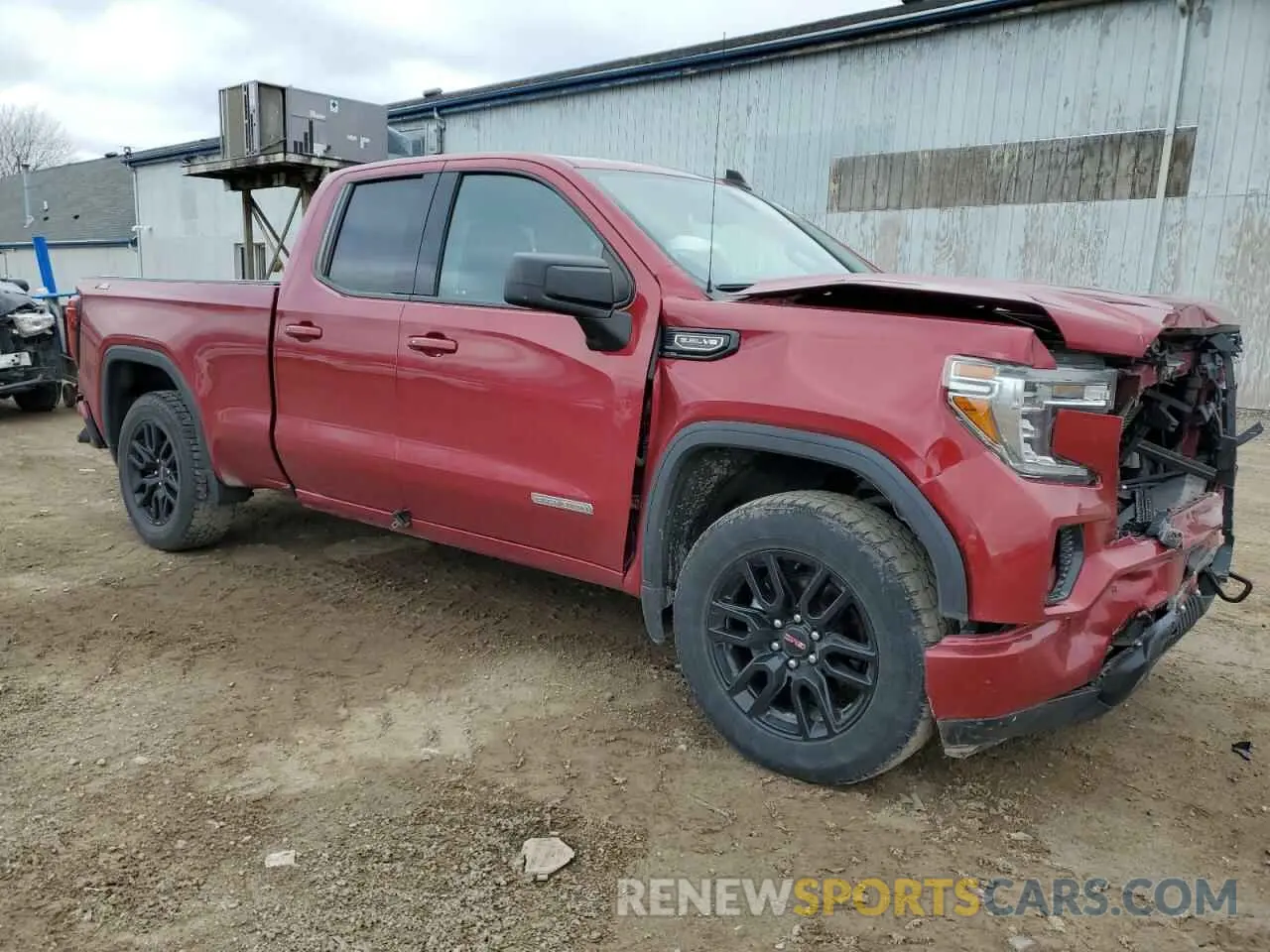 4 fotografías del automóvil dañado 1GTR9CED6LZ291274 GMC SIERRA 2020