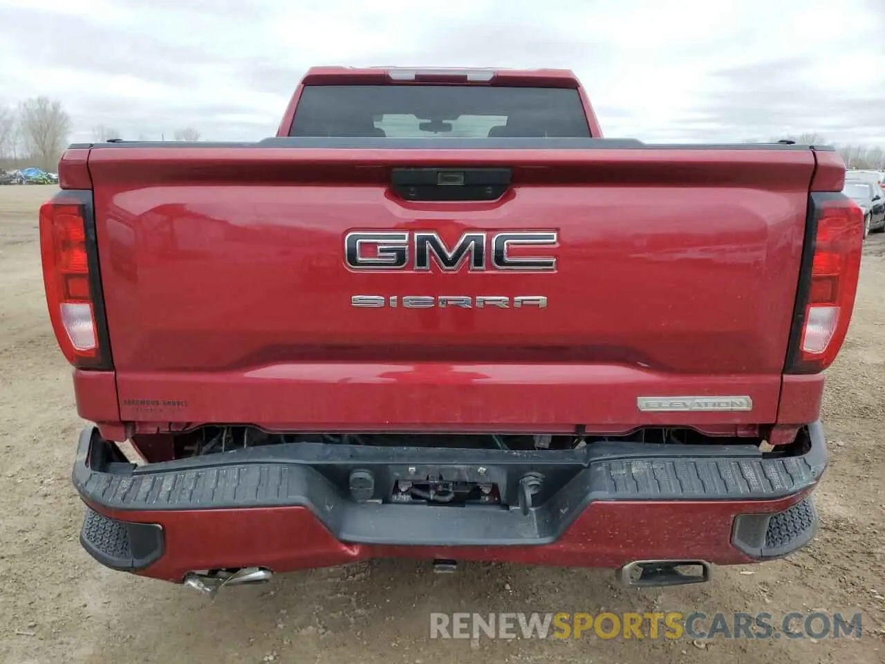 6 fotografías del automóvil dañado 1GTR9CED6LZ291274 GMC SIERRA 2020
