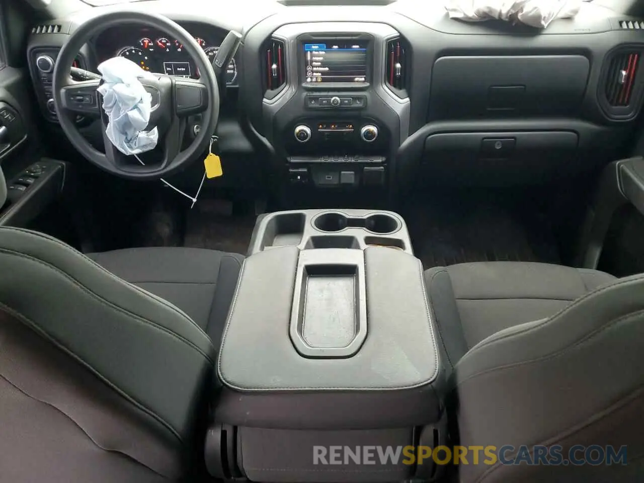 8 fotografías del automóvil dañado 1GTU9AEF0LZ325287 GMC SIERRA 2020