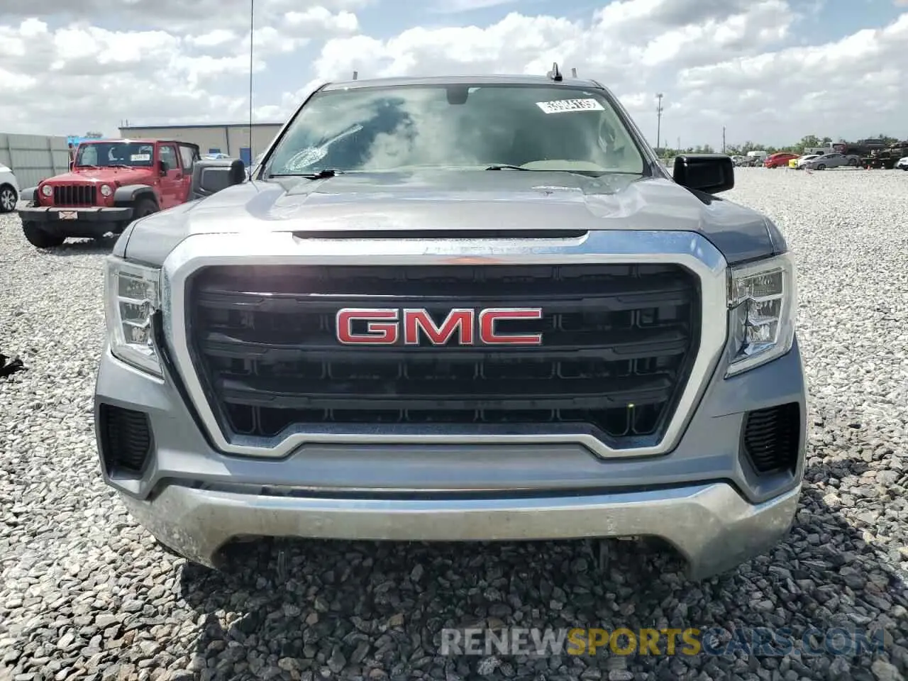 5 fotografías del automóvil dañado 1GTU9AEF6LZ313886 GMC SIERRA 2020