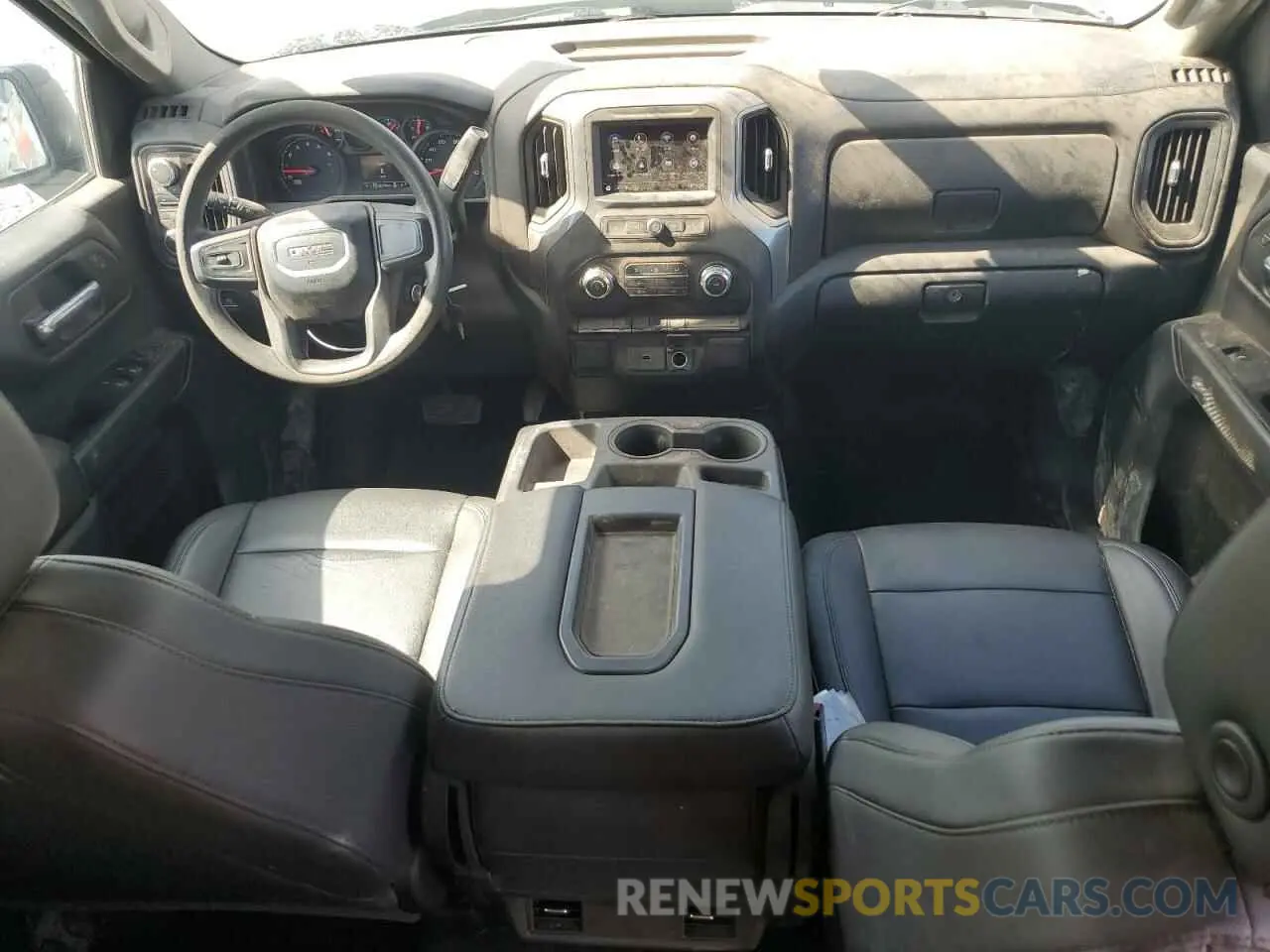 8 fotografías del automóvil dañado 1GTU9AEF6LZ313886 GMC SIERRA 2020