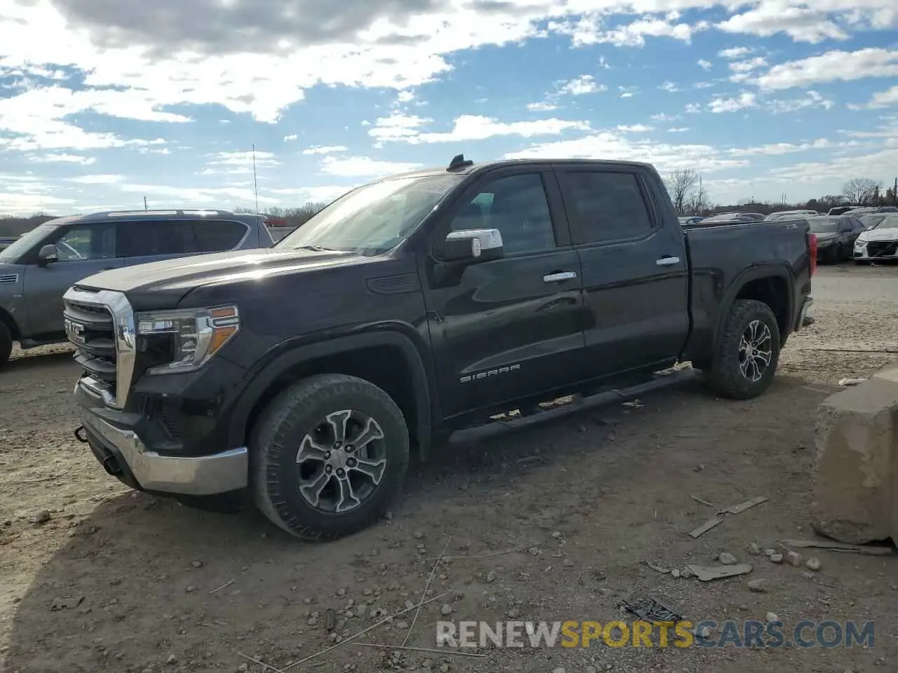 1 fotografías del automóvil dañado 1GTU9AEFXLZ338368 GMC SIERRA 2020