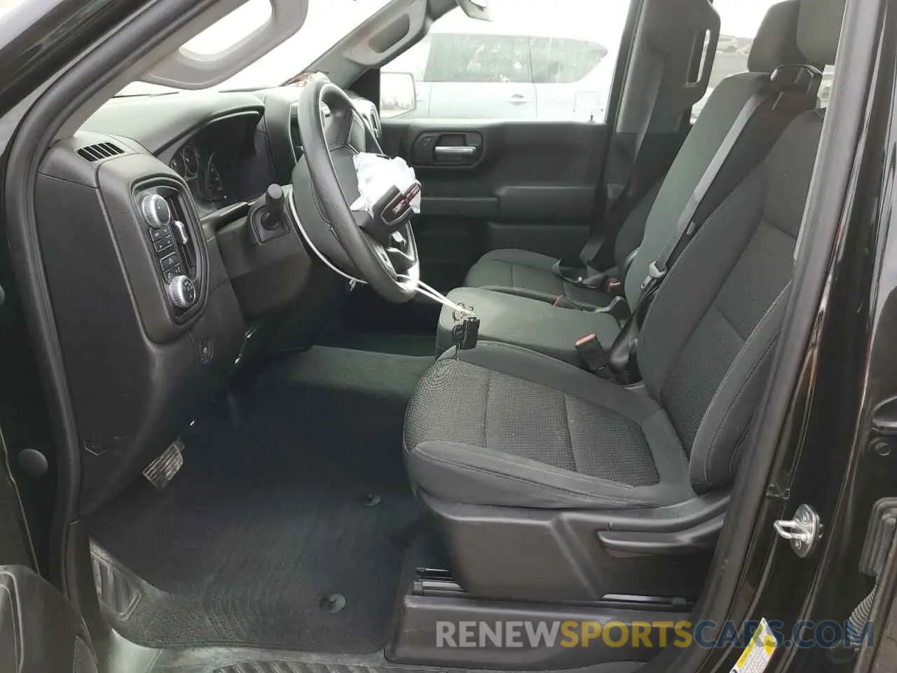 7 fotografías del automóvil dañado 1GTU9AEFXLZ338368 GMC SIERRA 2020