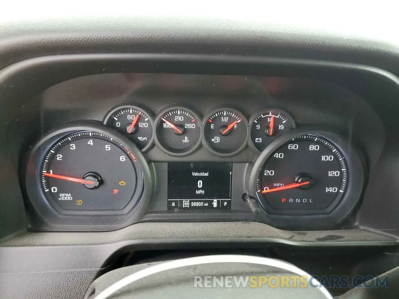9 fotografías del automóvil dañado 1GTU9AEFXLZ338368 GMC SIERRA 2020