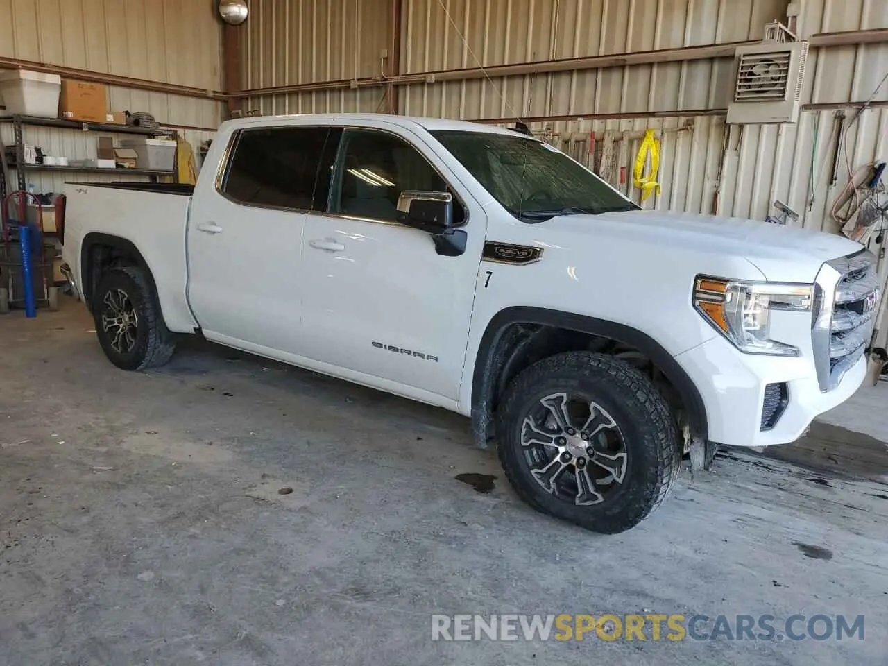4 fotografías del automóvil dañado 1GTU9BEDXLZ104025 GMC SIERRA 2020