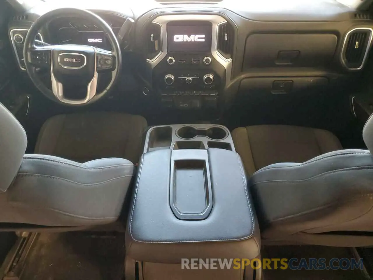 8 fotografías del automóvil dañado 1GTU9BEDXLZ104025 GMC SIERRA 2020