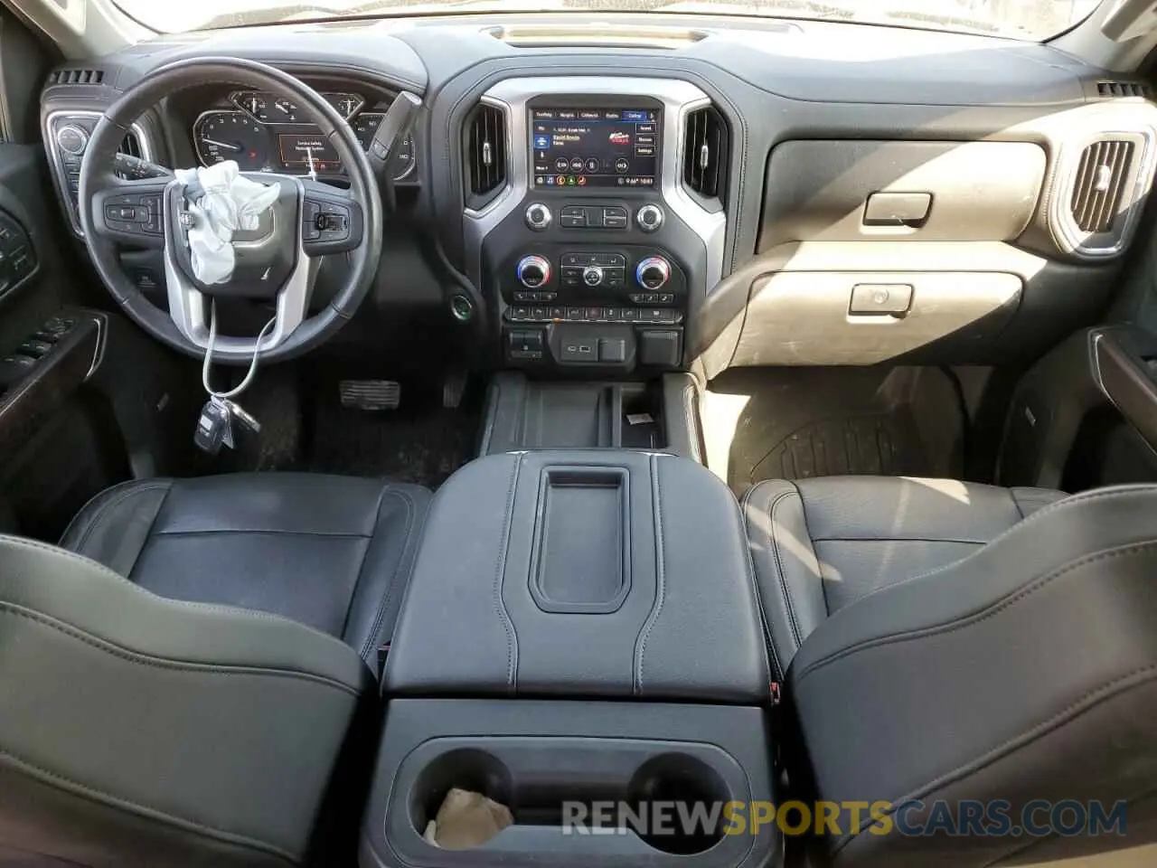 8 fotografías del automóvil dañado 1GTU9DED2LZ339739 GMC SIERRA 2020