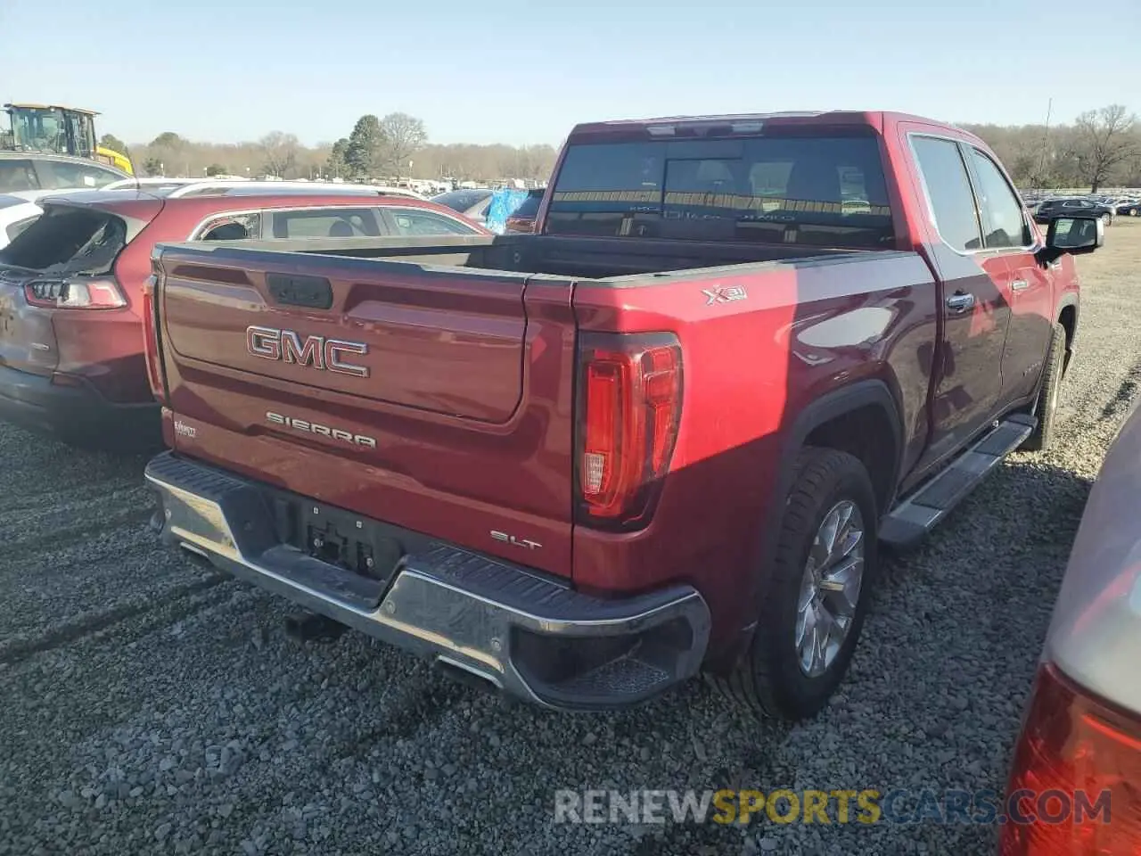 3 fotografías del automóvil dañado 1GTU9DED8LZ298596 GMC SIERRA 2020