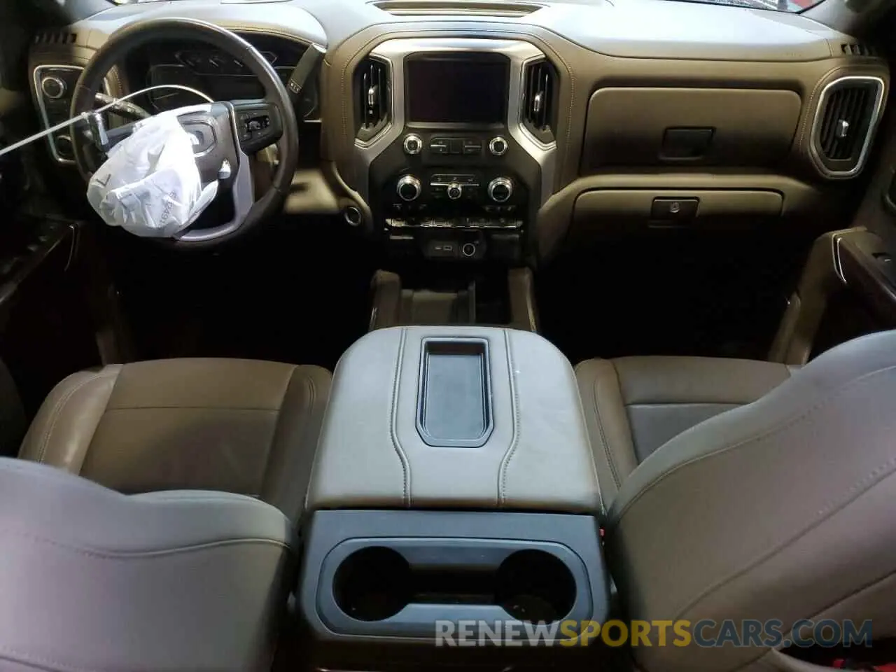 8 fotografías del automóvil dañado 1GTU9DED8LZ298596 GMC SIERRA 2020