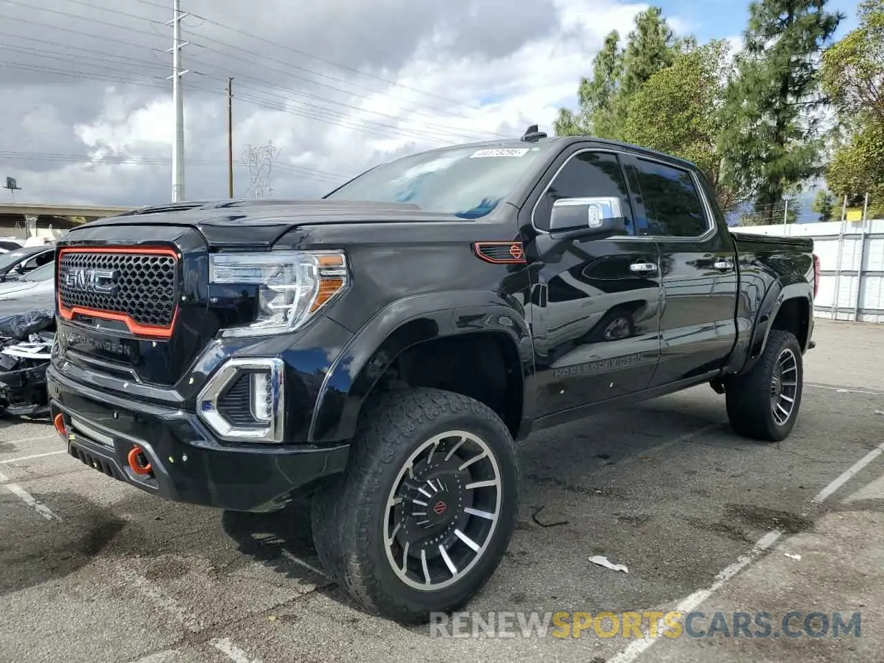 1 fotografías del automóvil dañado 1GTU9DEL4LZ256207 GMC SIERRA 2020