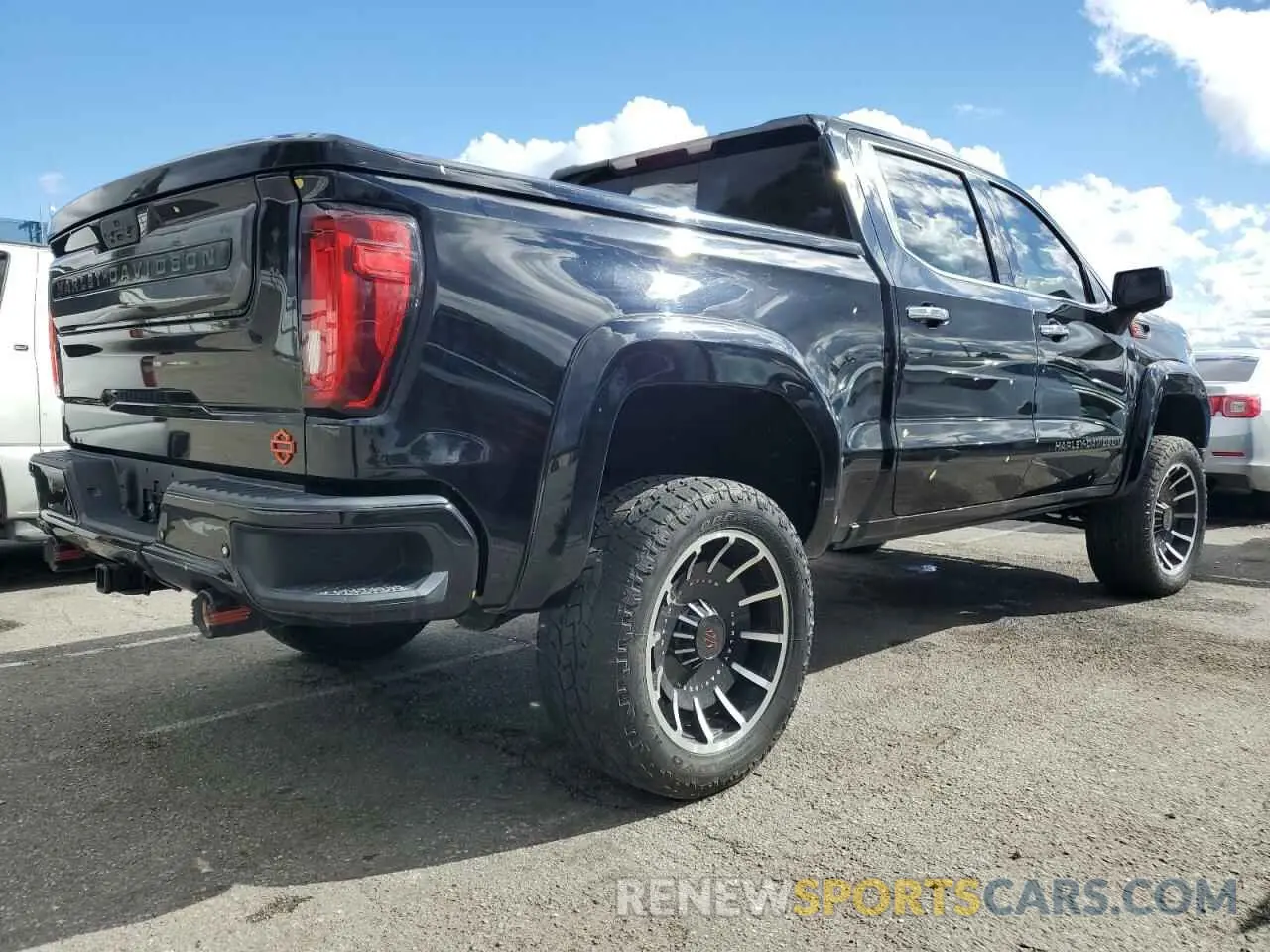 3 fotografías del automóvil dañado 1GTU9DEL4LZ256207 GMC SIERRA 2020