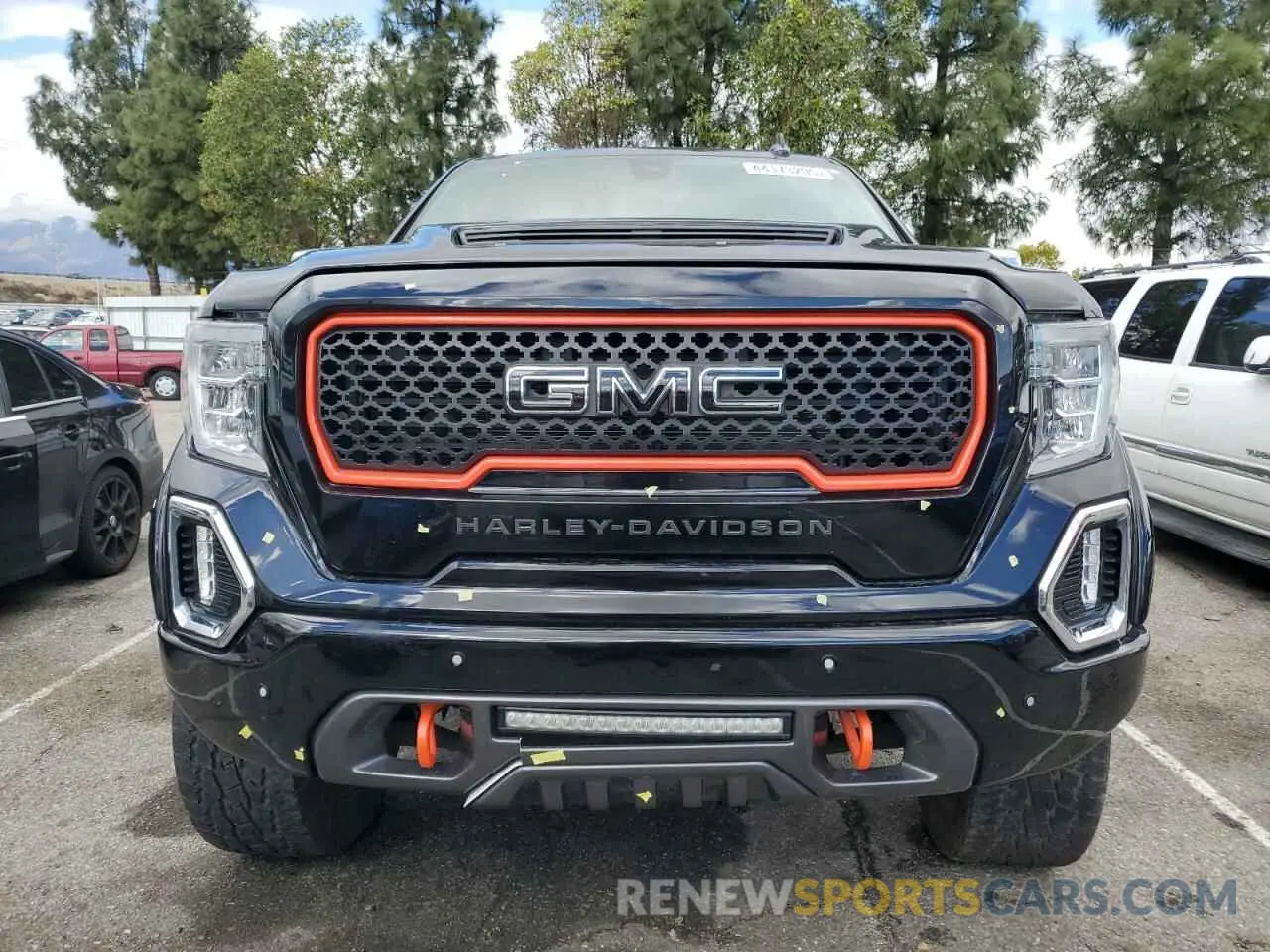 5 fotografías del automóvil dañado 1GTU9DEL4LZ256207 GMC SIERRA 2020