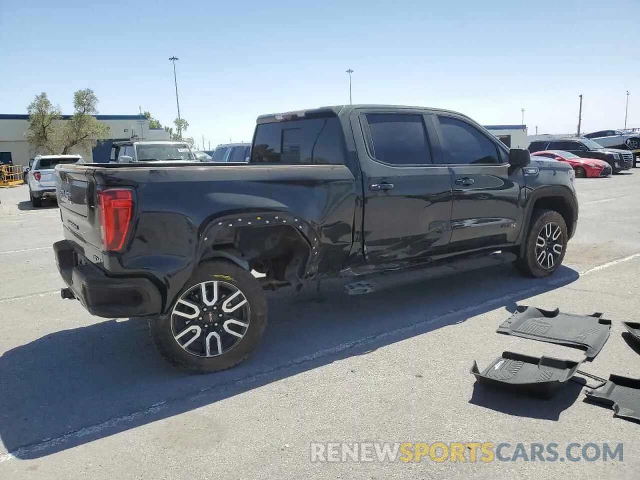3 fotografías del automóvil dañado 1GTU9EET7LZ316857 GMC SIERRA 2020