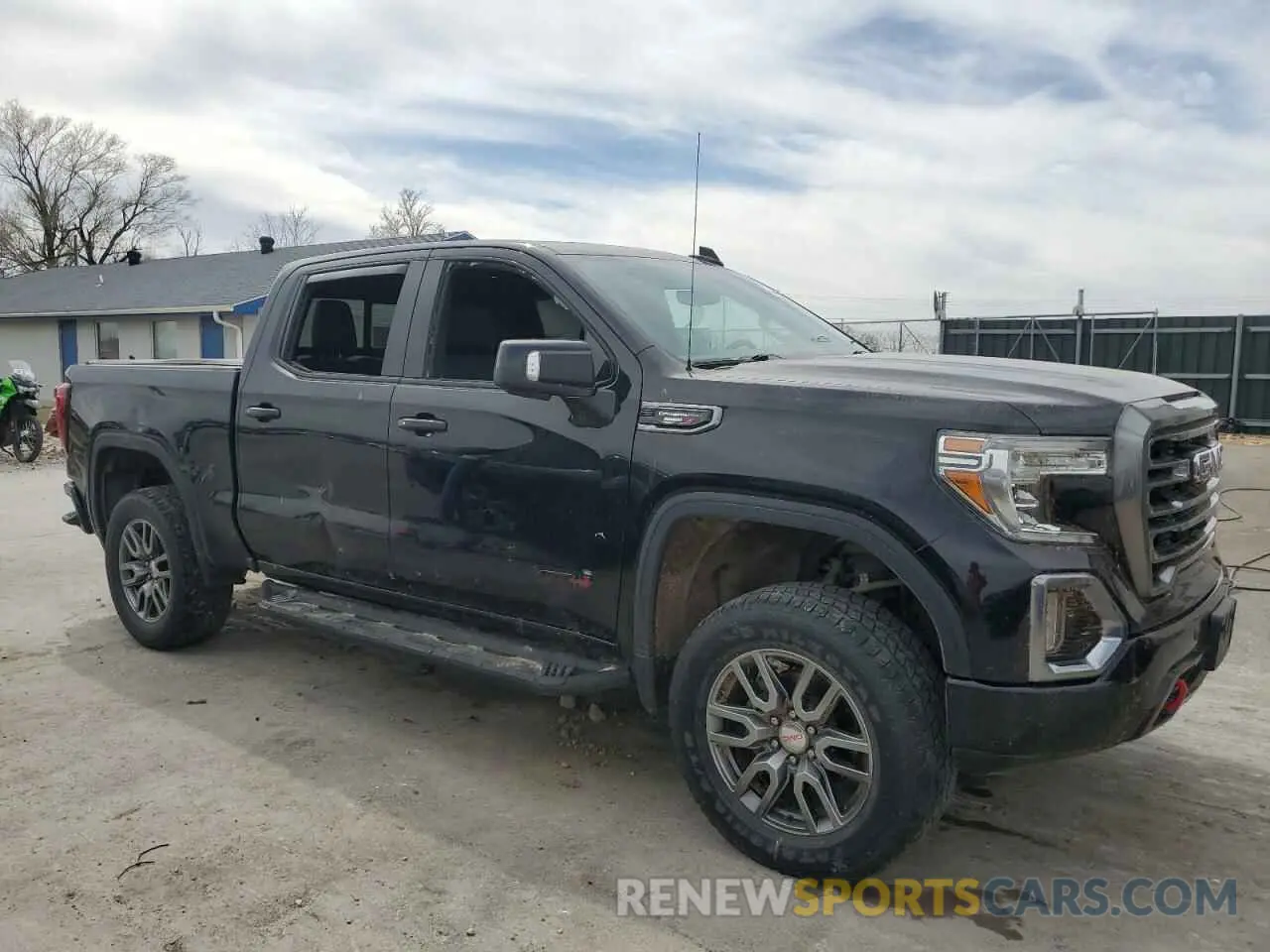 4 fotografías del automóvil dañado 1GTU9EET9LZ348774 GMC SIERRA 2020