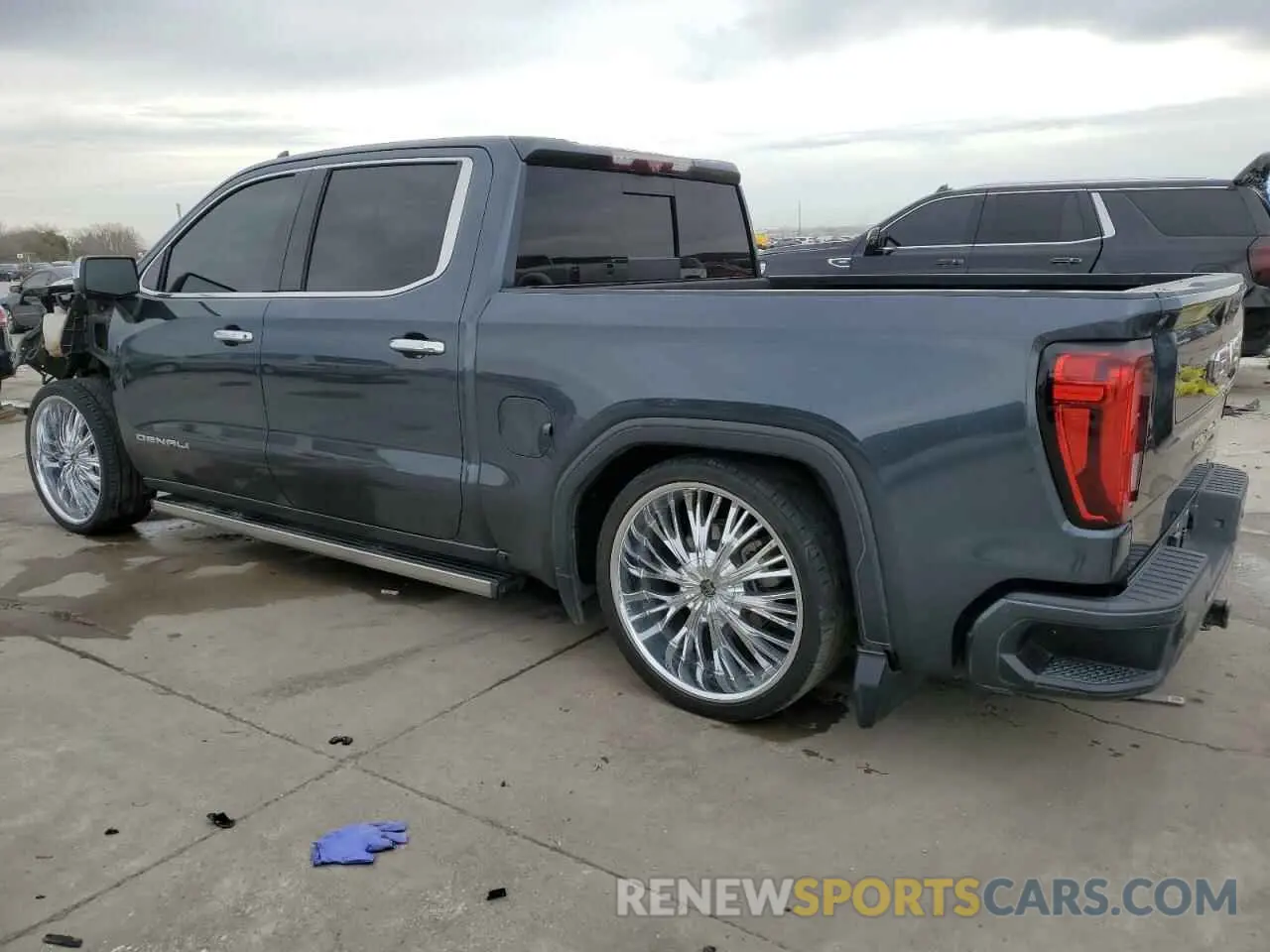 2 fotografías del automóvil dañado 1GTU9FEL2LZ181079 GMC SIERRA 2020