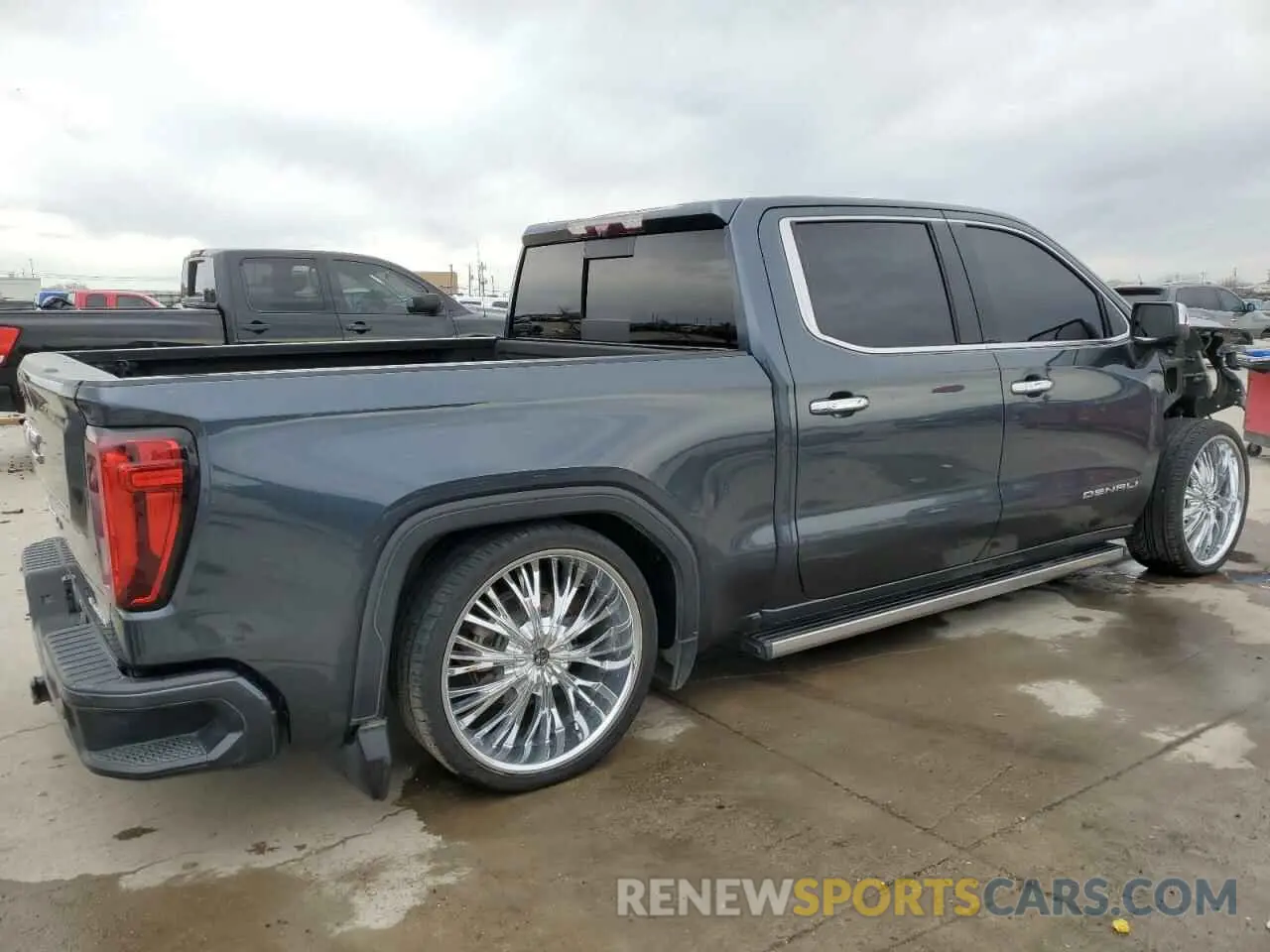 3 fotografías del automóvil dañado 1GTU9FEL2LZ181079 GMC SIERRA 2020