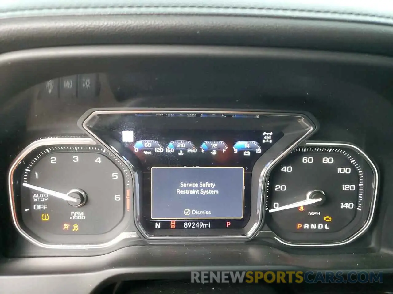 9 fotografías del automóvil dañado 1GTU9FEL2LZ181079 GMC SIERRA 2020