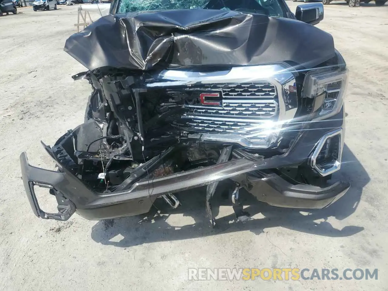 11 fotografías del automóvil dañado 1GTU9FEL3LZ164890 GMC SIERRA 2020