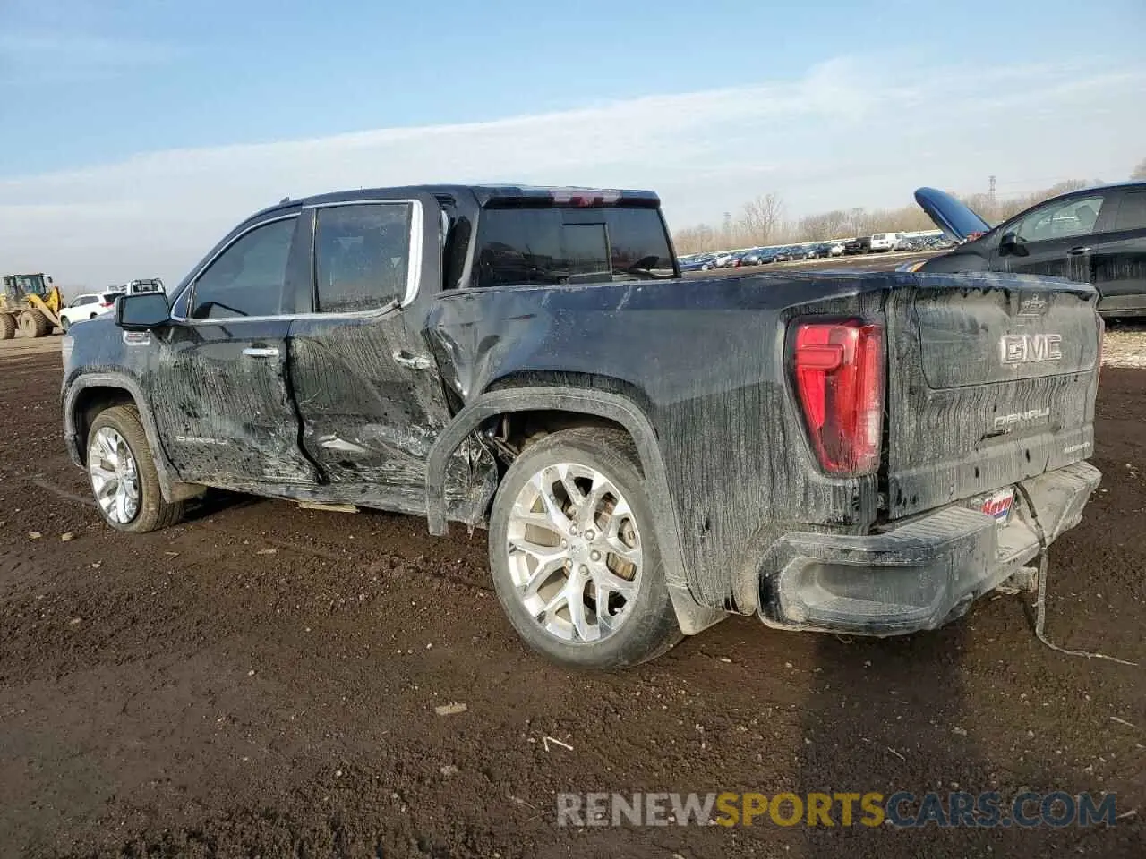 2 fotografías del automóvil dañado 1GTU9FEL3LZ229852 GMC SIERRA 2020
