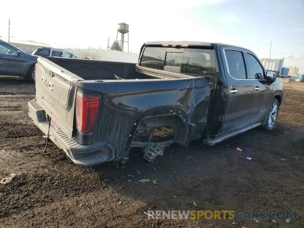 3 fotografías del automóvil dañado 1GTU9FEL3LZ229852 GMC SIERRA 2020