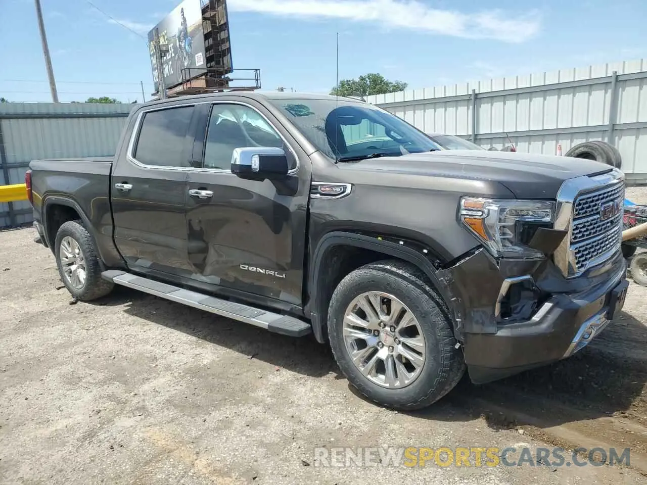 4 fotografías del automóvil dañado 1GTU9FEL8LZ107794 GMC SIERRA 2020