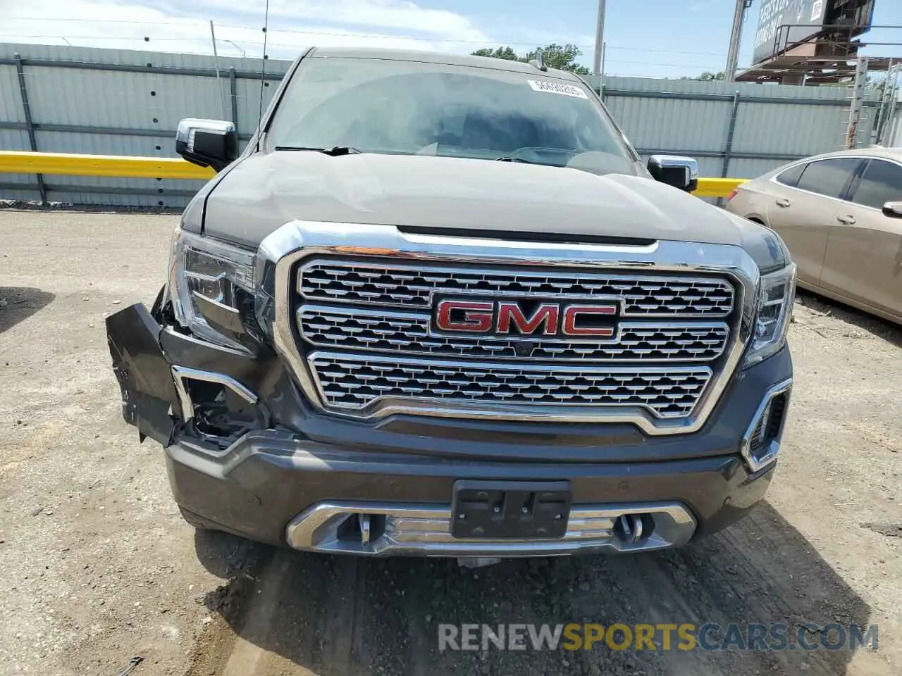 5 fotografías del automóvil dañado 1GTU9FEL8LZ107794 GMC SIERRA 2020