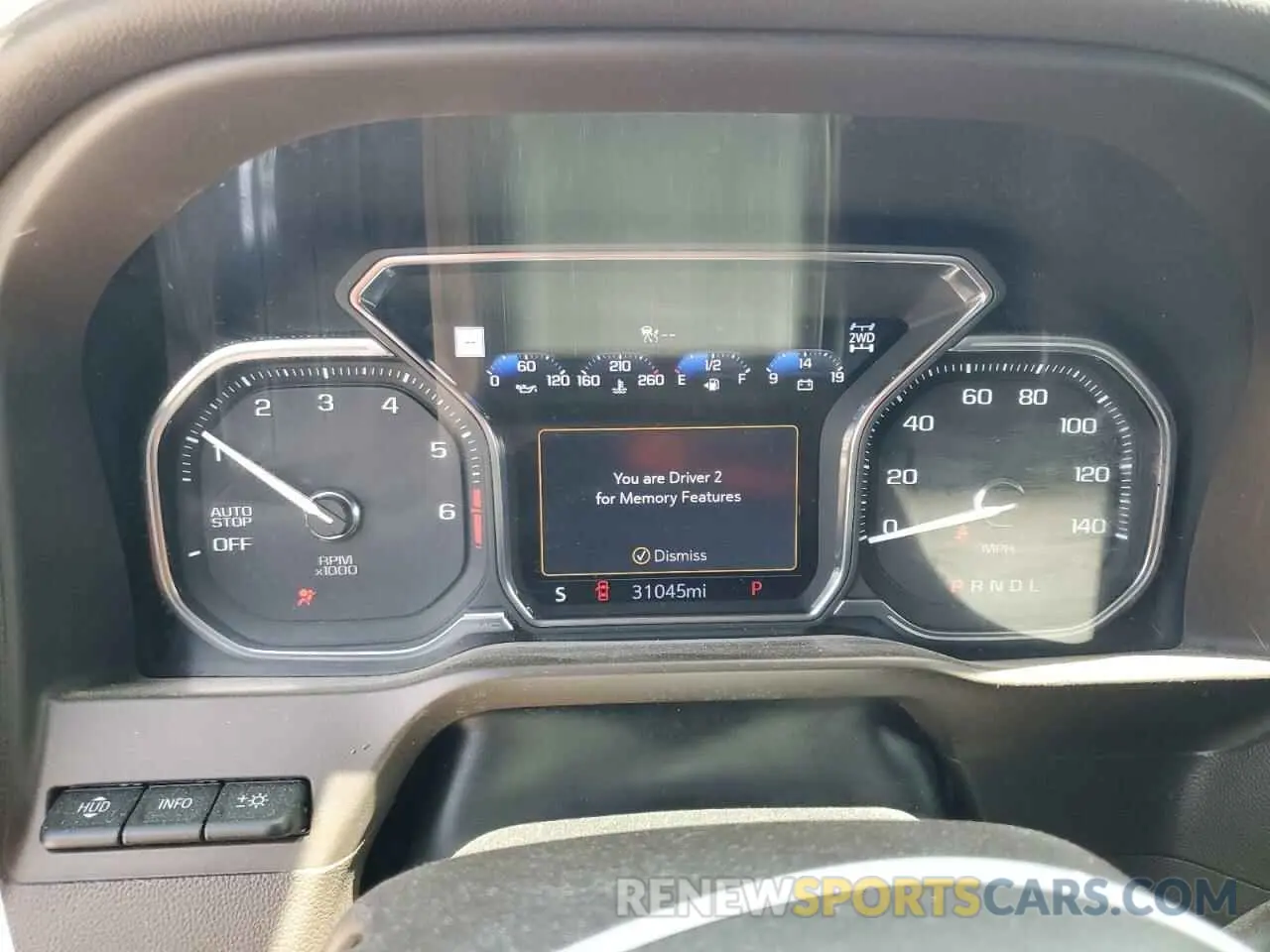 9 fotografías del automóvil dañado 1GTU9FEL8LZ107794 GMC SIERRA 2020